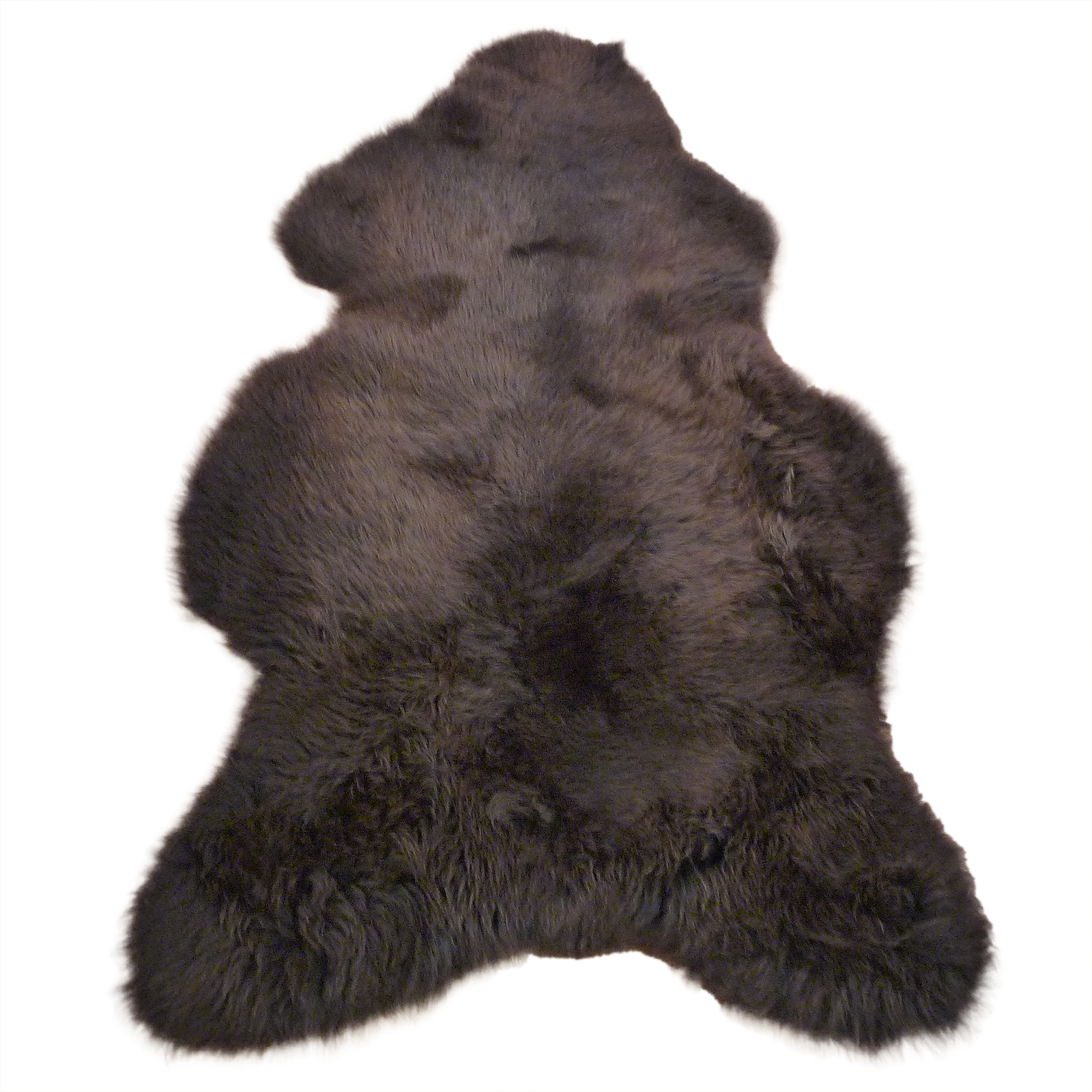 Exklusives Unikat Schaffell braun - hellbraun 120x75cm #14768