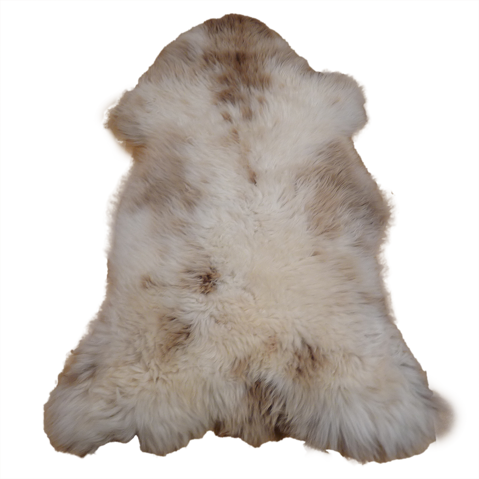 Exklusives Unikat Schaffell hellbraun - beige 120x70cm #15208