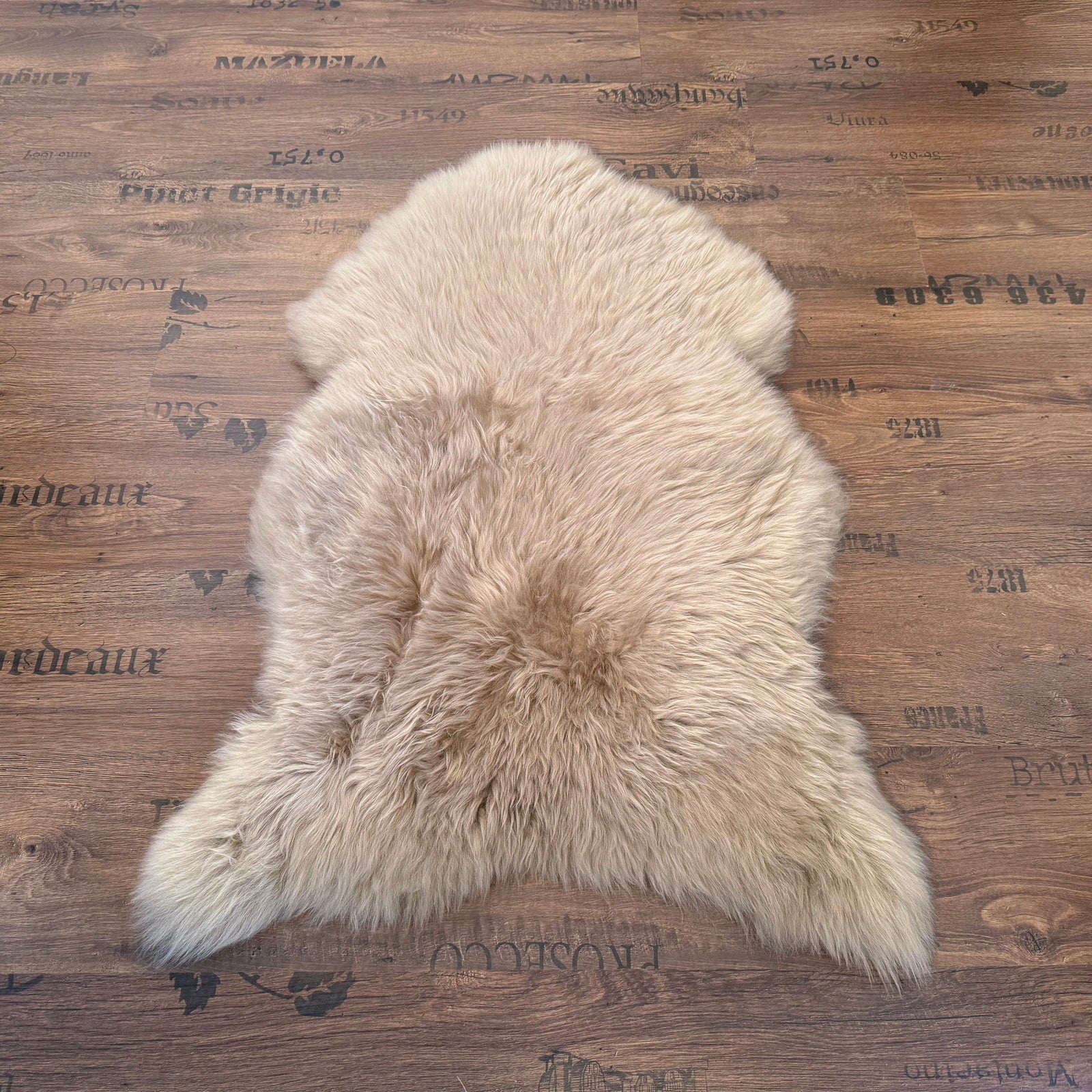 MEIWITT® Schaffell, Lammfell hellbraun sandfarben