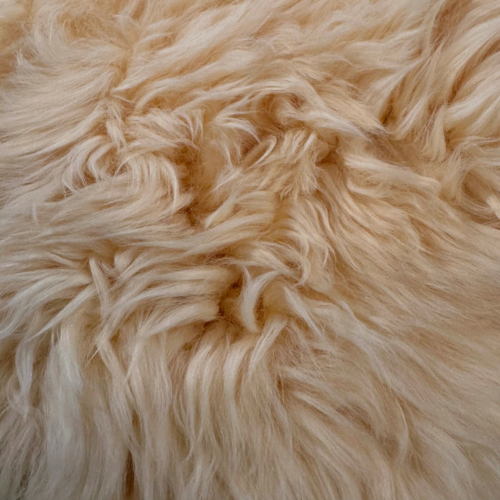 MEIWITT® Schaffell, Lammfell hellbraun sandfarben