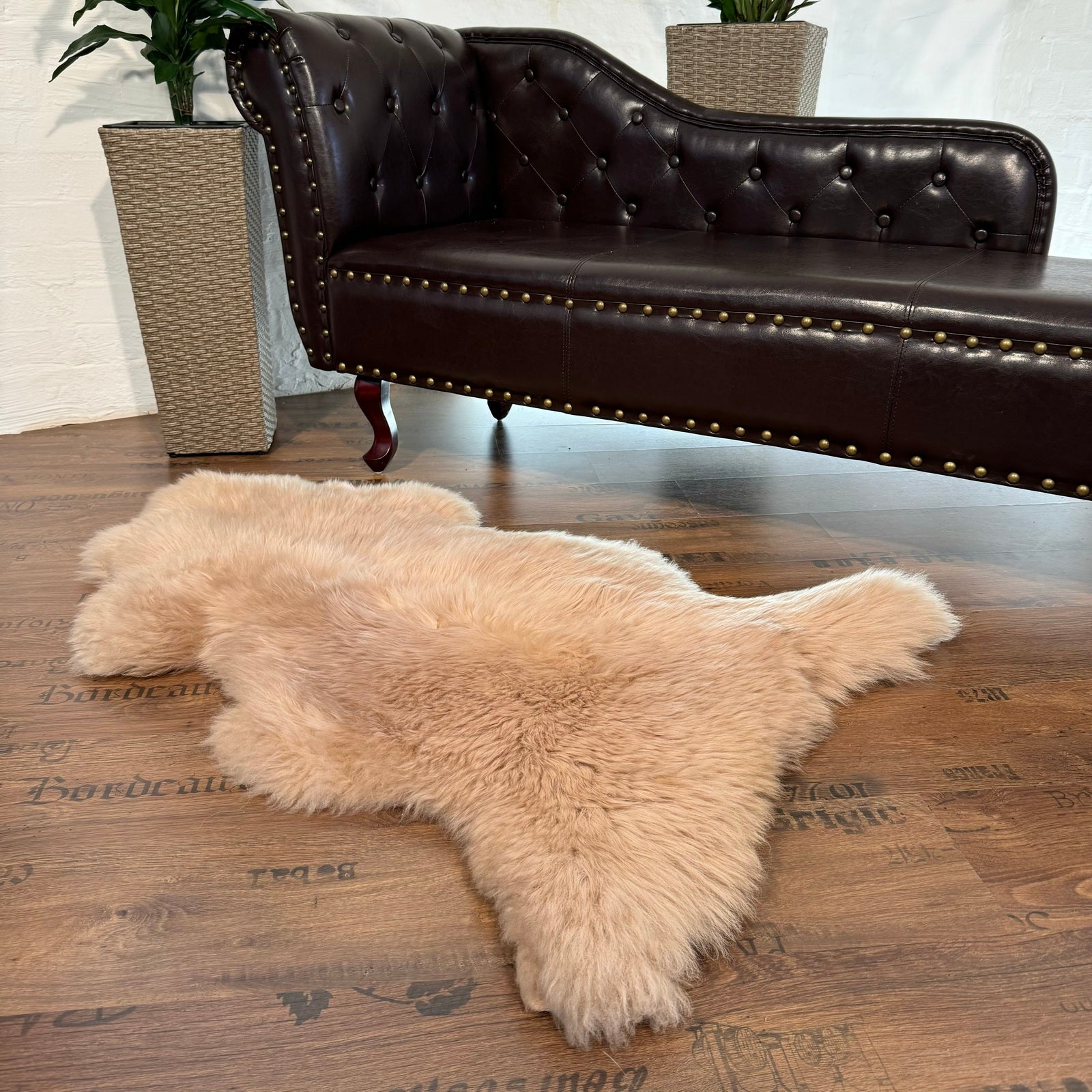 MEIWITT® Schaffell, Lammfell hellbraun sandfarben