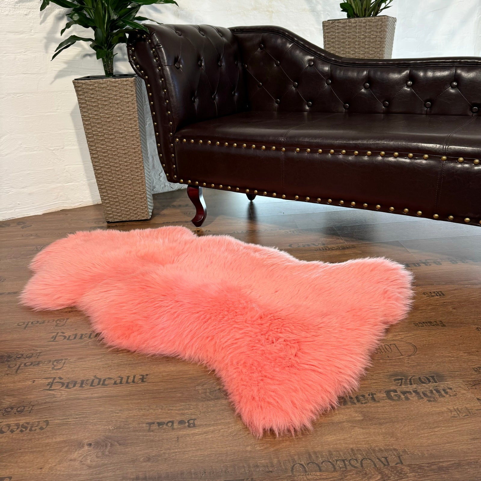 MEIWITT® Lammfell, Schaffell rosa