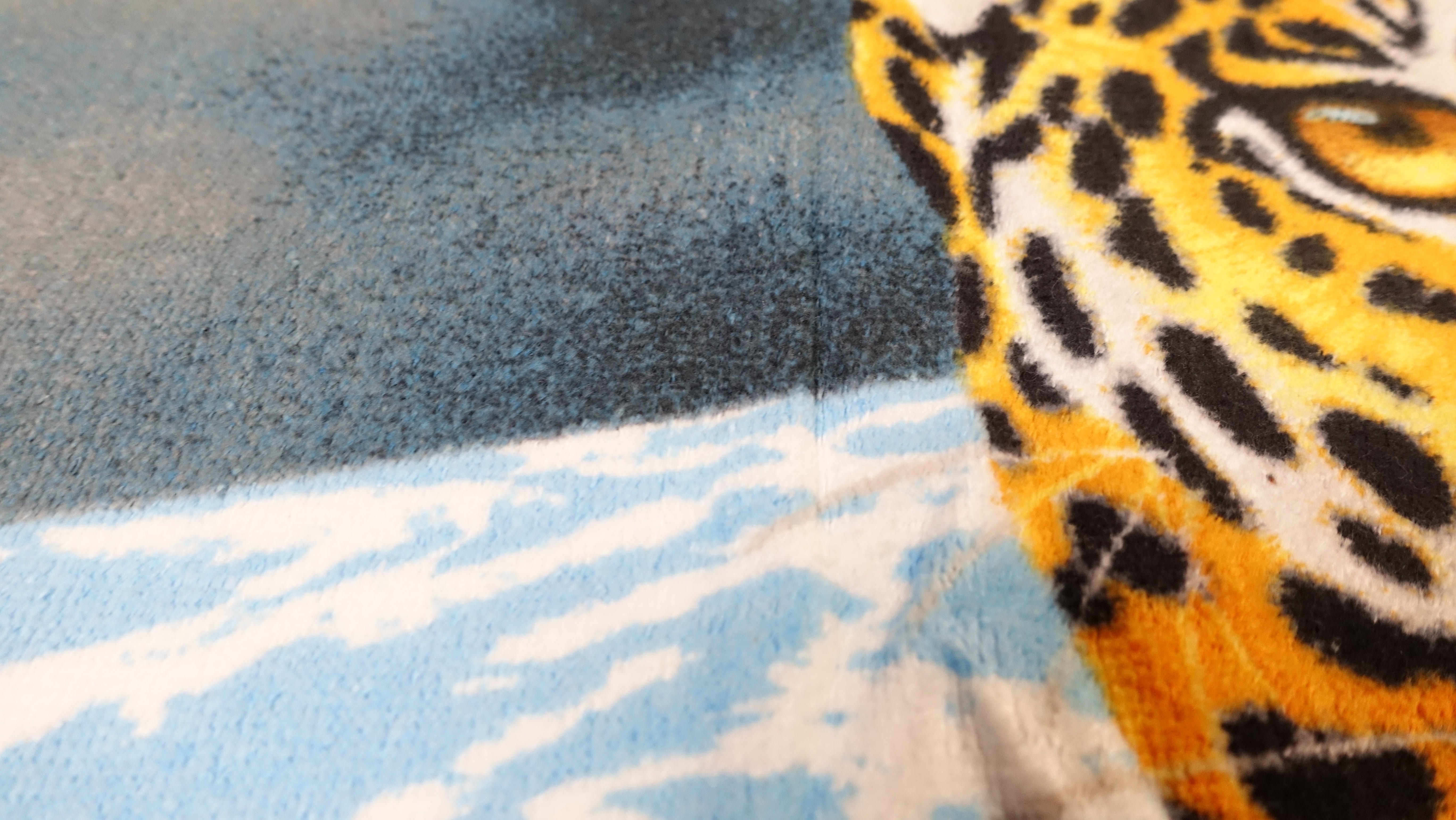 Handtuch Strandtuch Badehandtuch Saunatuch Motiv Leopard 150x70cm