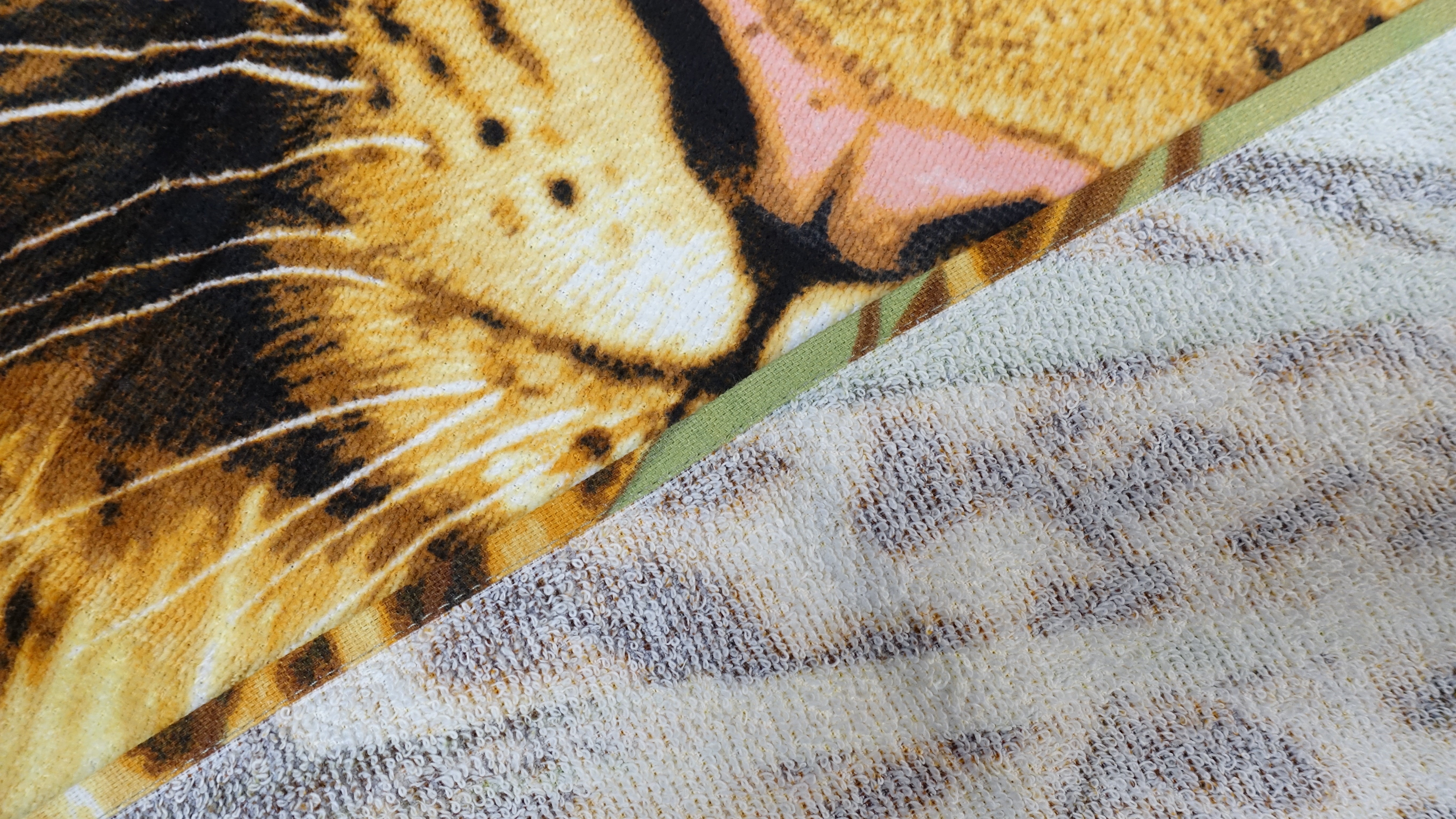 Handtuch Strandtuch Badehandtuch Saunatuch Motiv Leopard 150x70cm