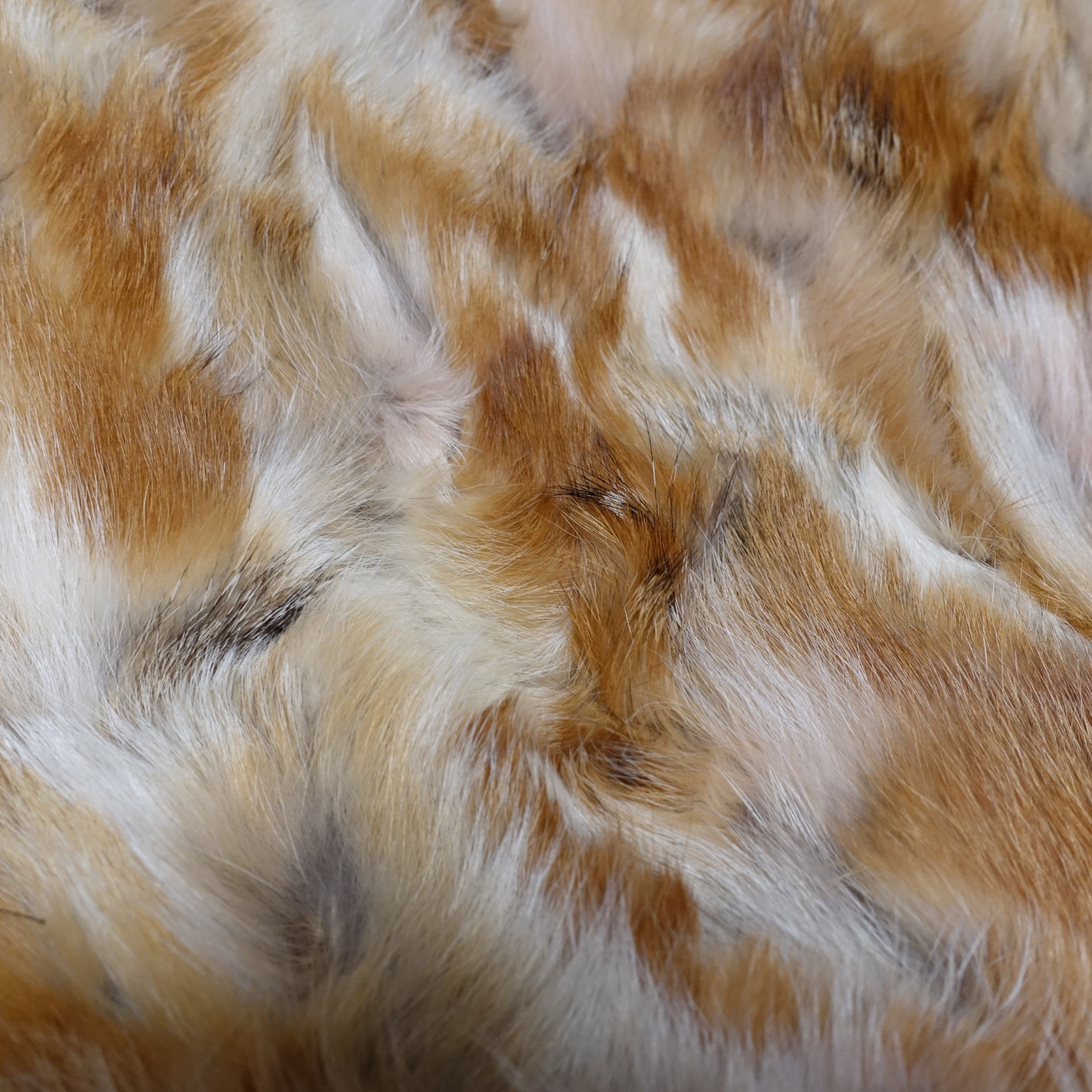 Einzigartiges Unikat Rotfuchsläufer Wildfell echtes Rotfuchsfell Fell vom europäischen Rotfuchs