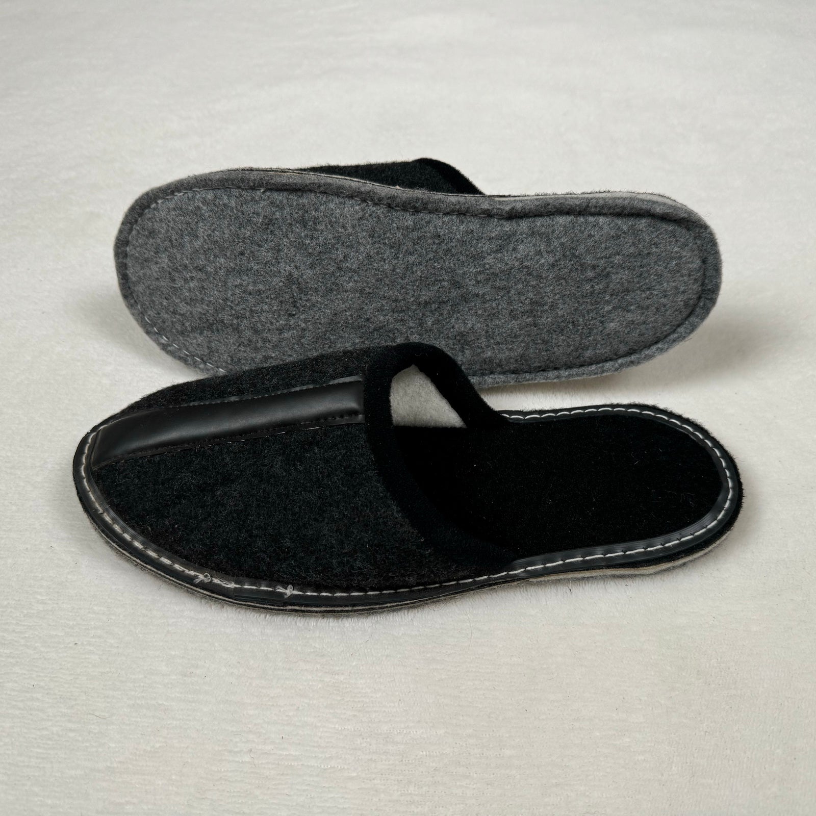 Filzschuhe Hausschuhe Filzpantoffeln mit Filzsohle