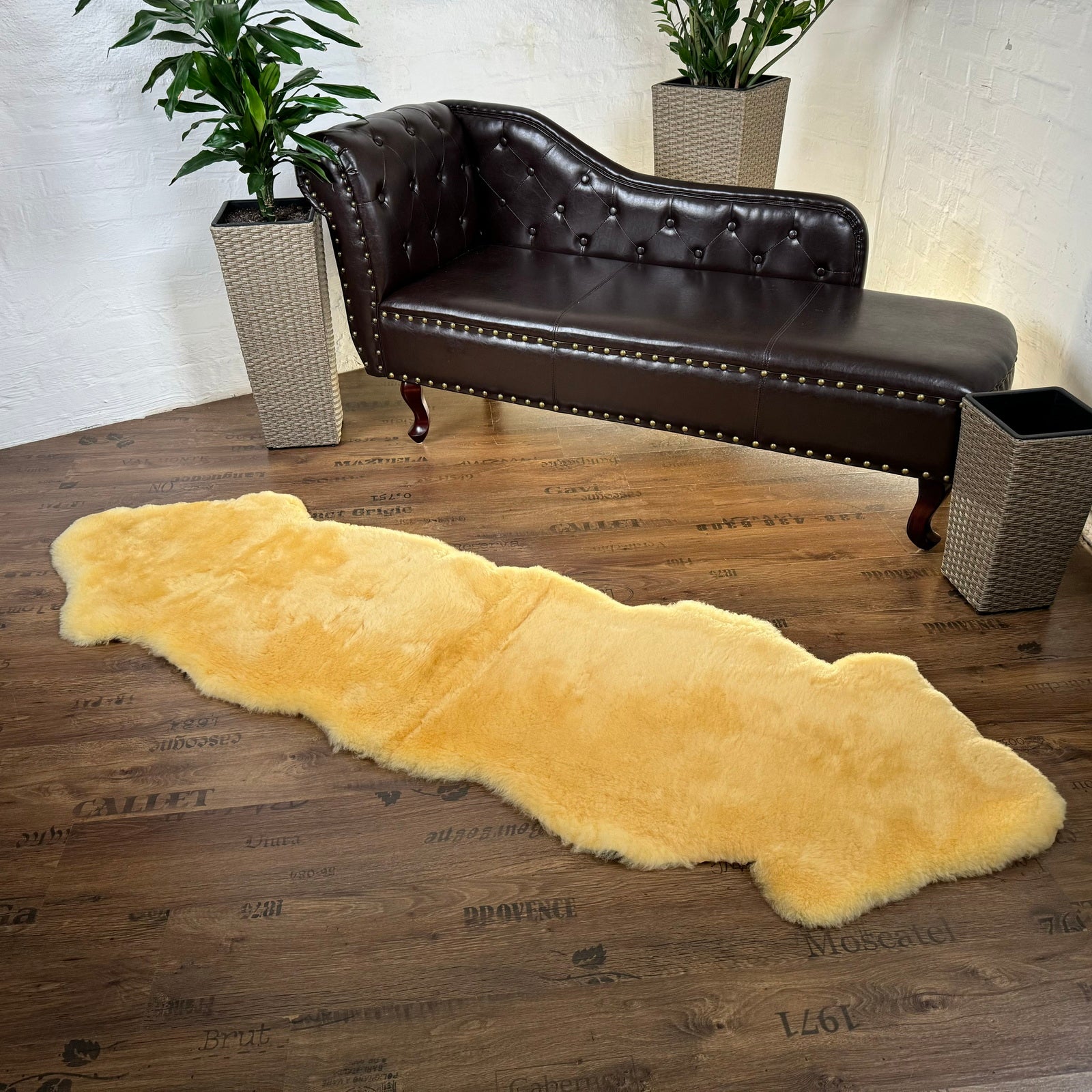 MEIWITT® Schaffellläufer aus medizinisch gegerbten Fellen