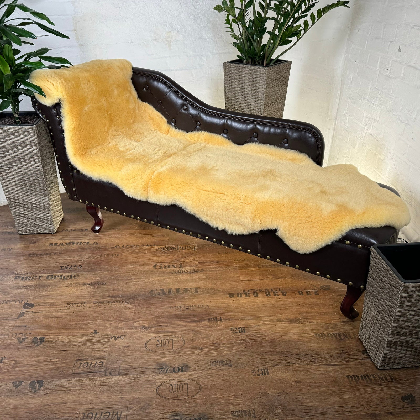 MEIWITT® Schaffellläufer aus medizinisch gegerbten Fellen