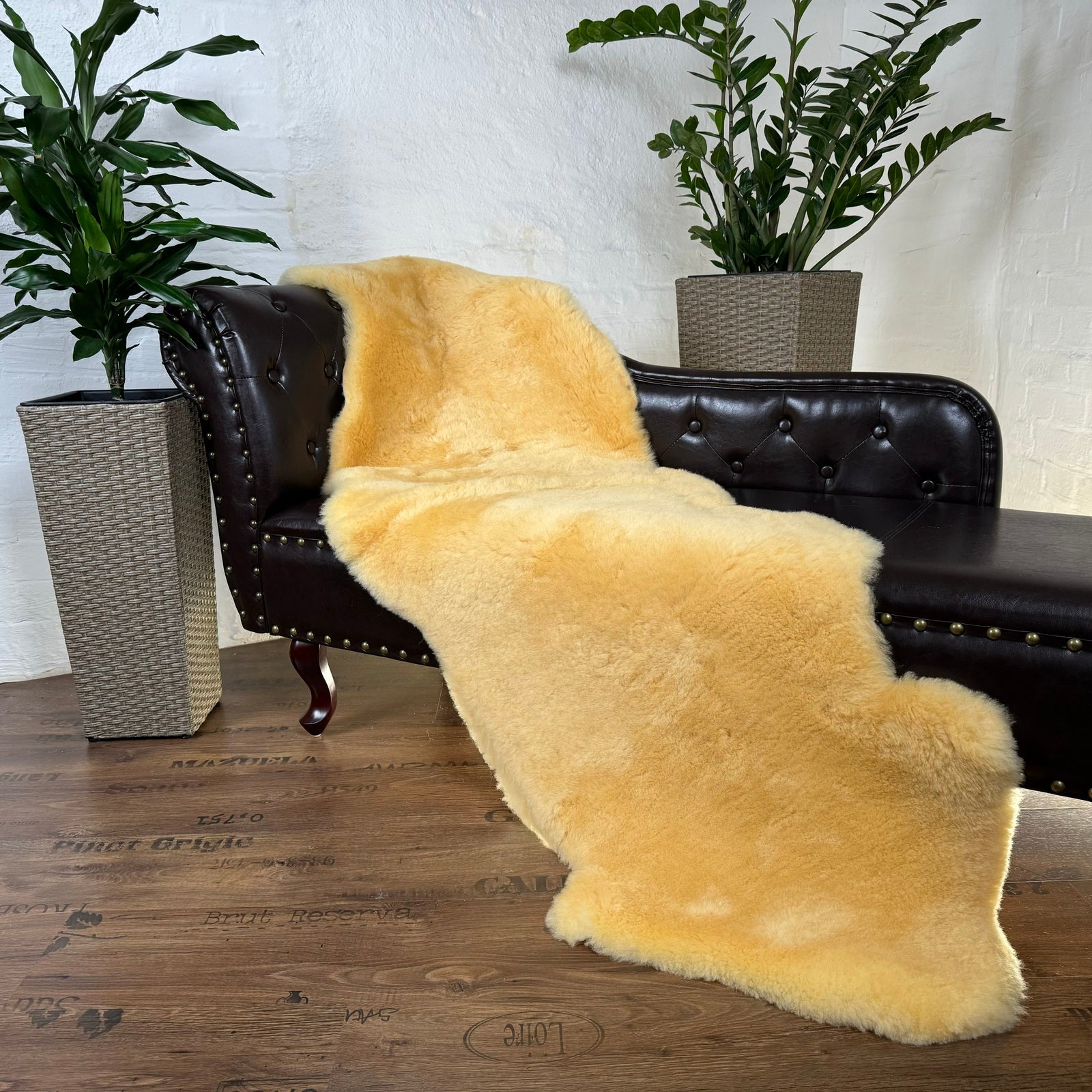 MEIWITT® Schaffellläufer aus medizinisch gegerbten Fellen
