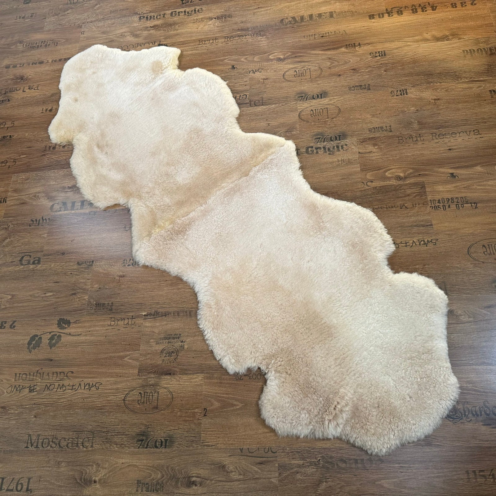 MEIWITT® Schaffellläufer hellbraun sandfarben