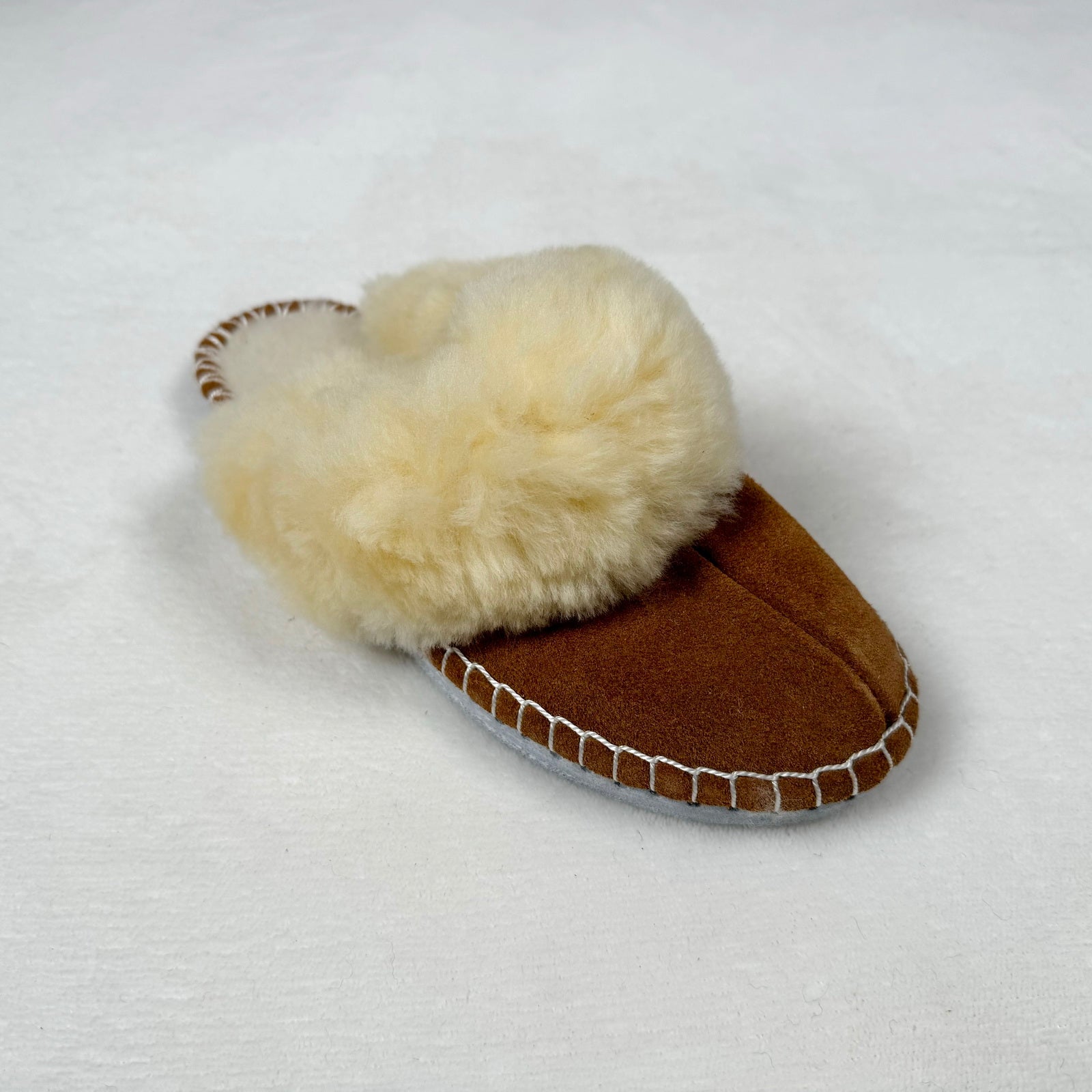 Damen Lammfell Hausschuhe Slipper Modell Mokassin