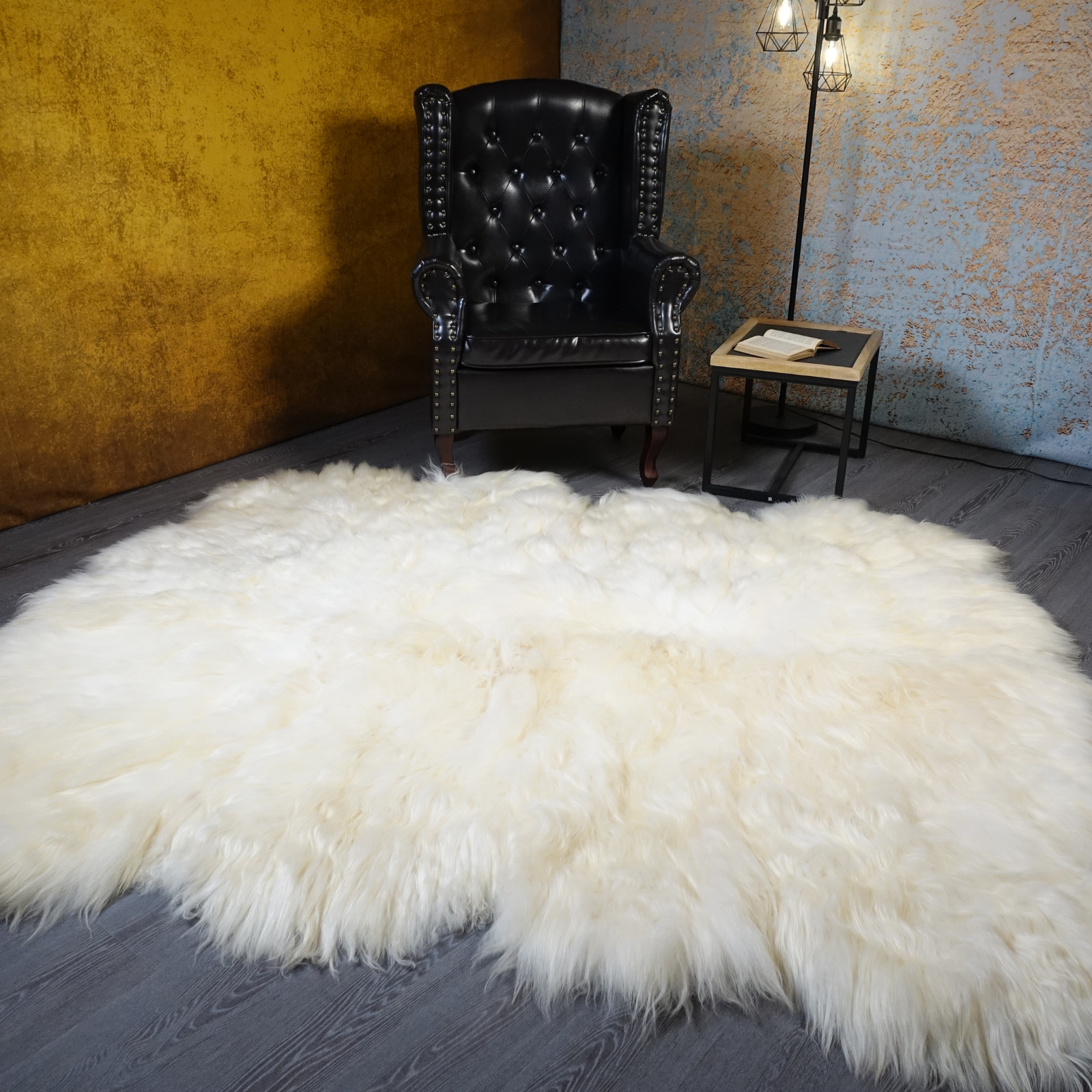 MEIWITT® Island Schaffellteppich weiss