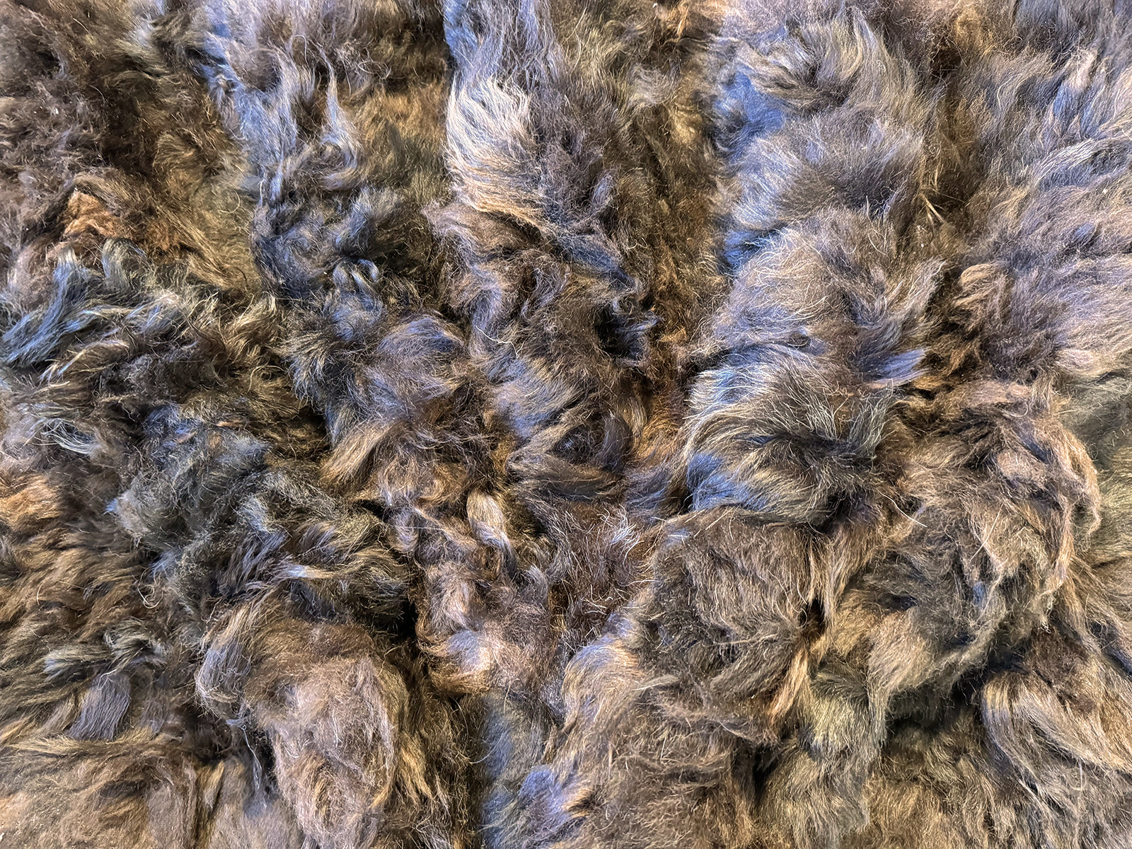 Echter Pelzläufer PL-152 Fellläufer Lammfellläufer 160x60cm braun