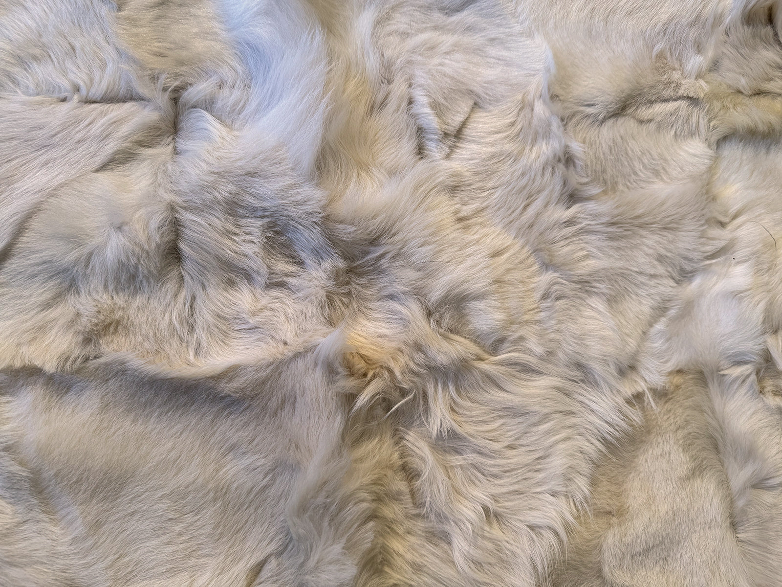 Echter Pelzläufer PL-269 Fellläufer Lammfellläufer 160x60cm wollweiß
