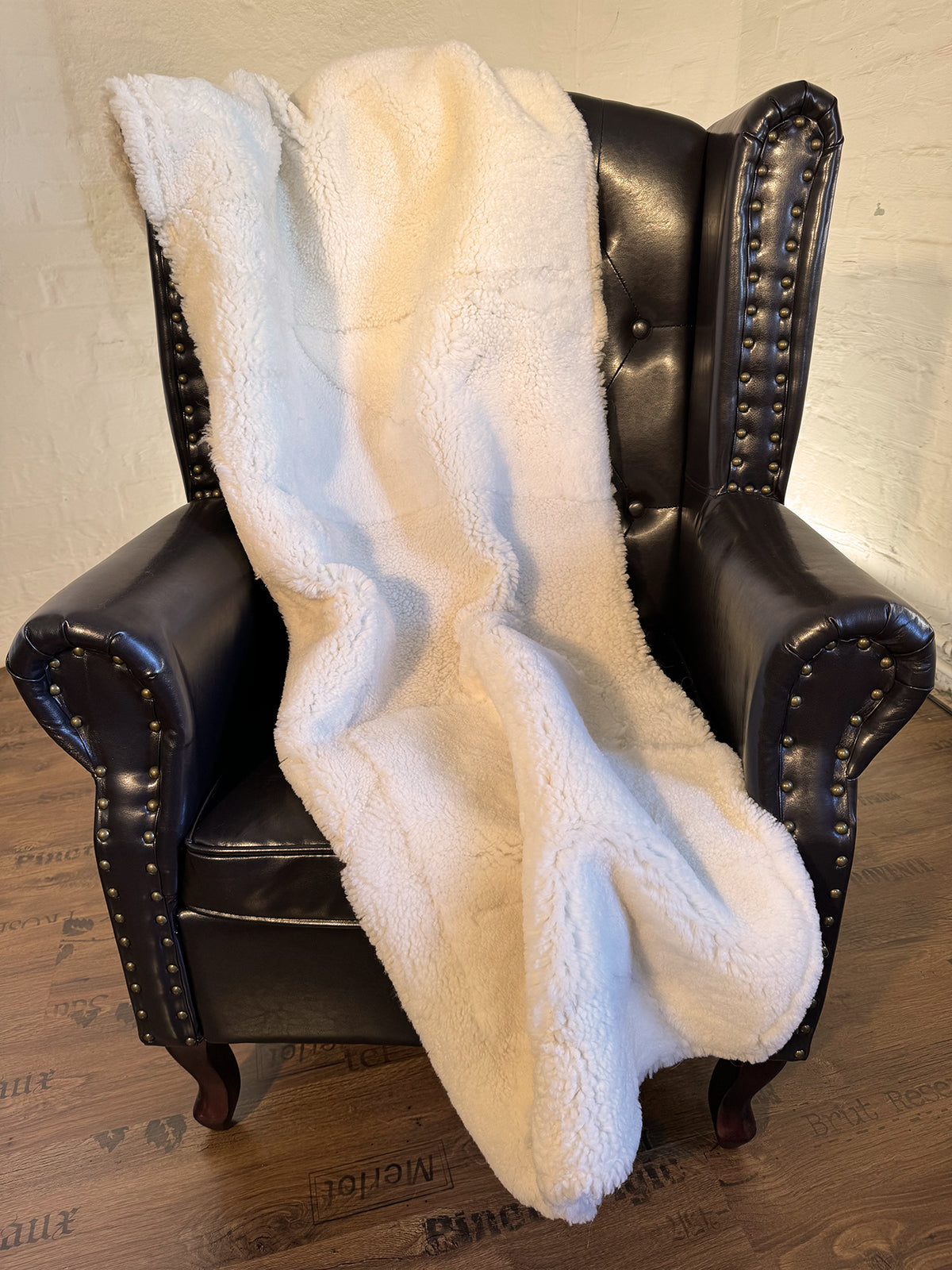 Echter Pelzläufer PL-277 Fellläufer Lammfellläufer 160x60cm weiß