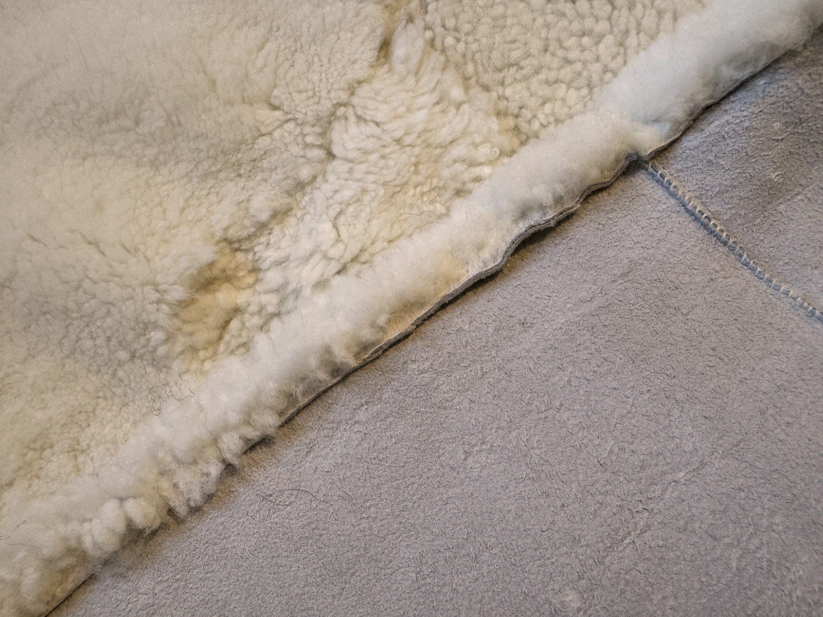 Echter Pelzläufer PL-277 Fellläufer Lammfellläufer 160x60cm weiß