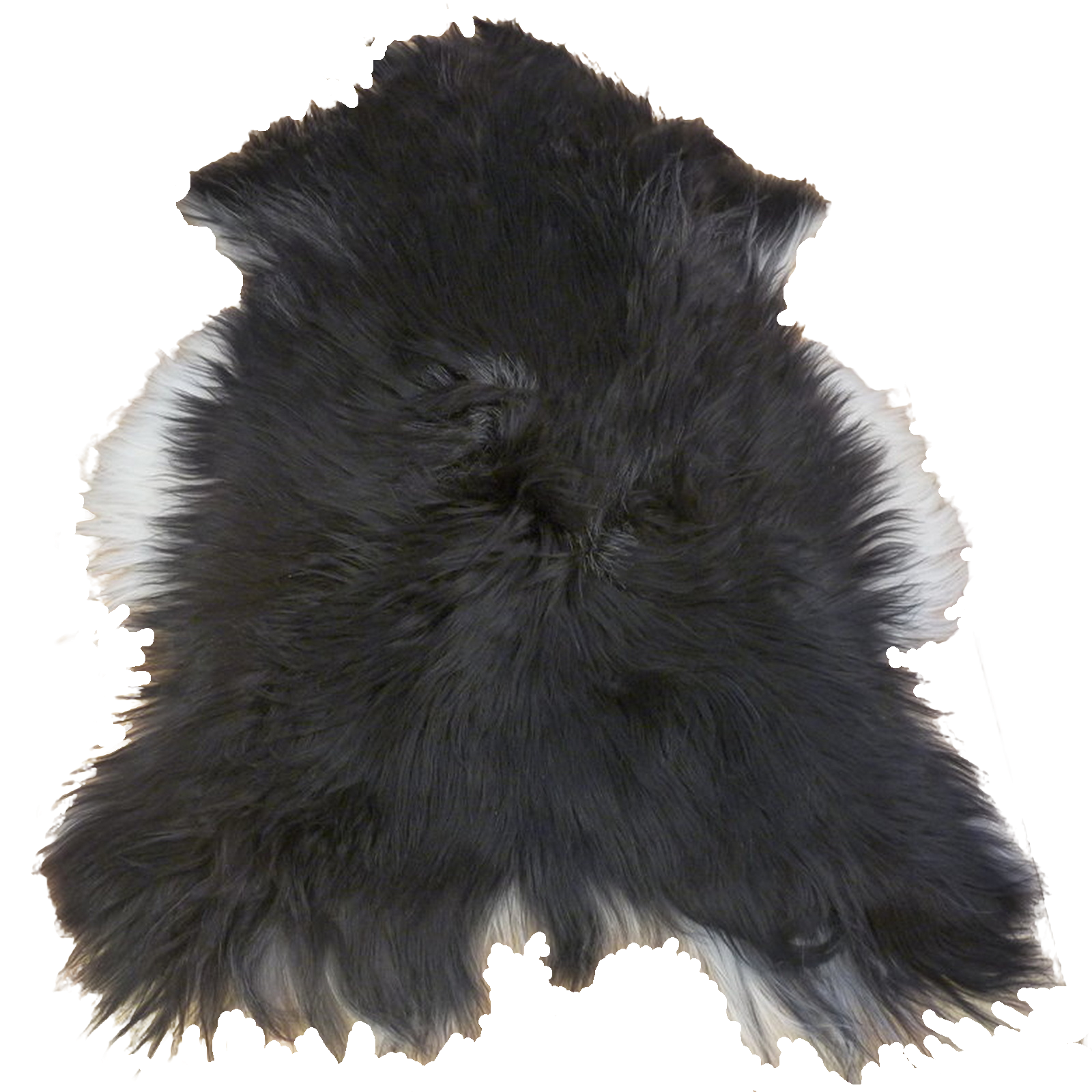 MEIWITT® Islandschaffell schwarz - weiss