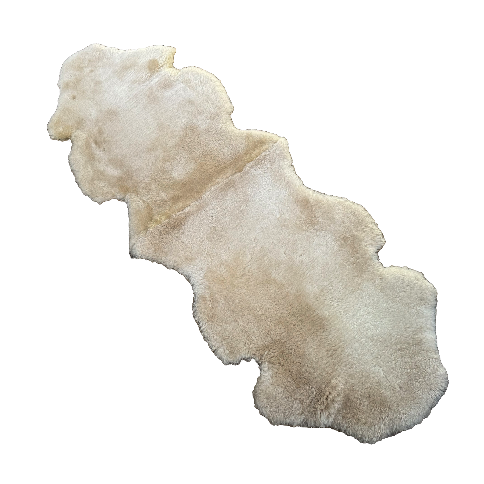 MEIWITT® Schaffellläufer hellbraun sandfarben