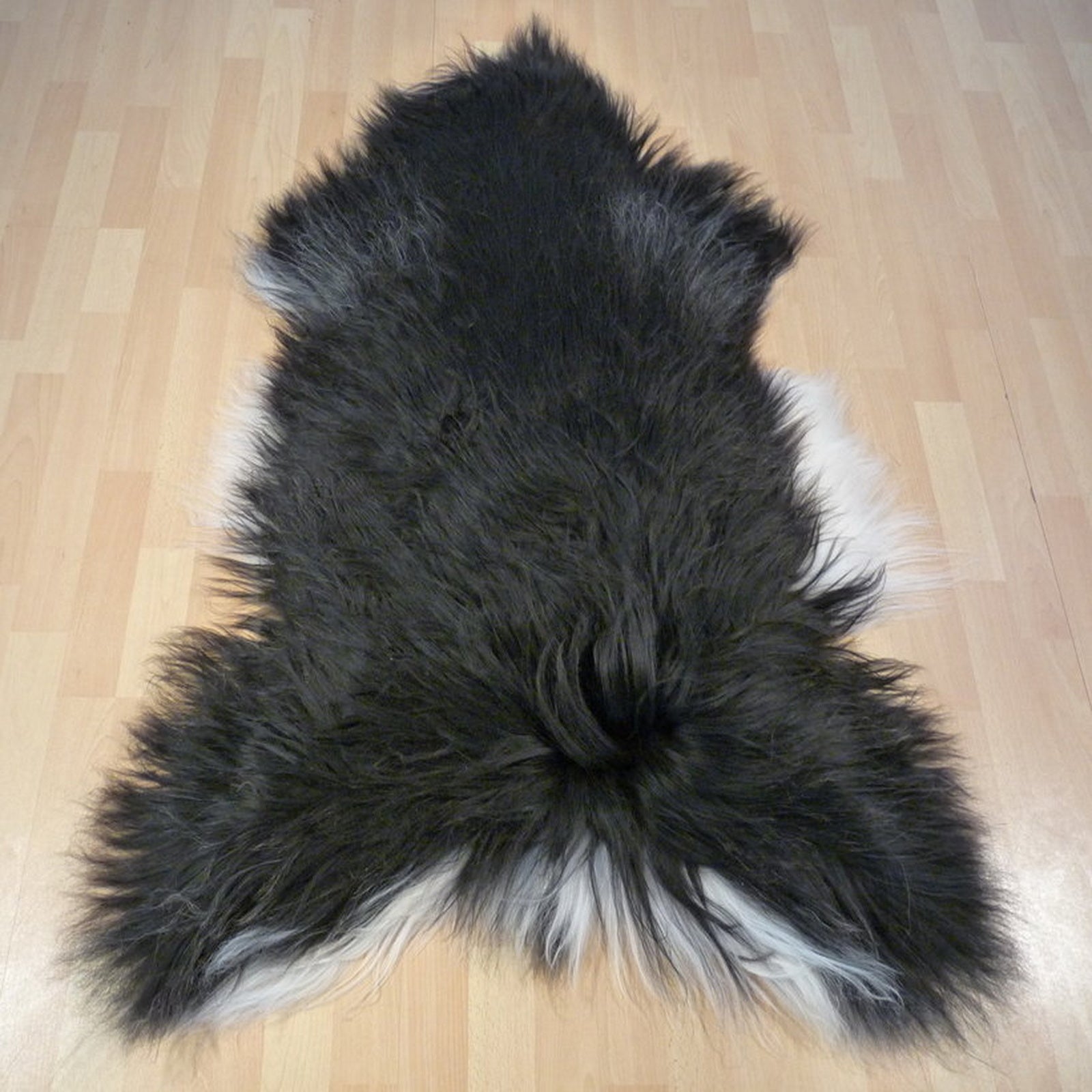MEIWITT® Islandschaffell schwarz - weiss