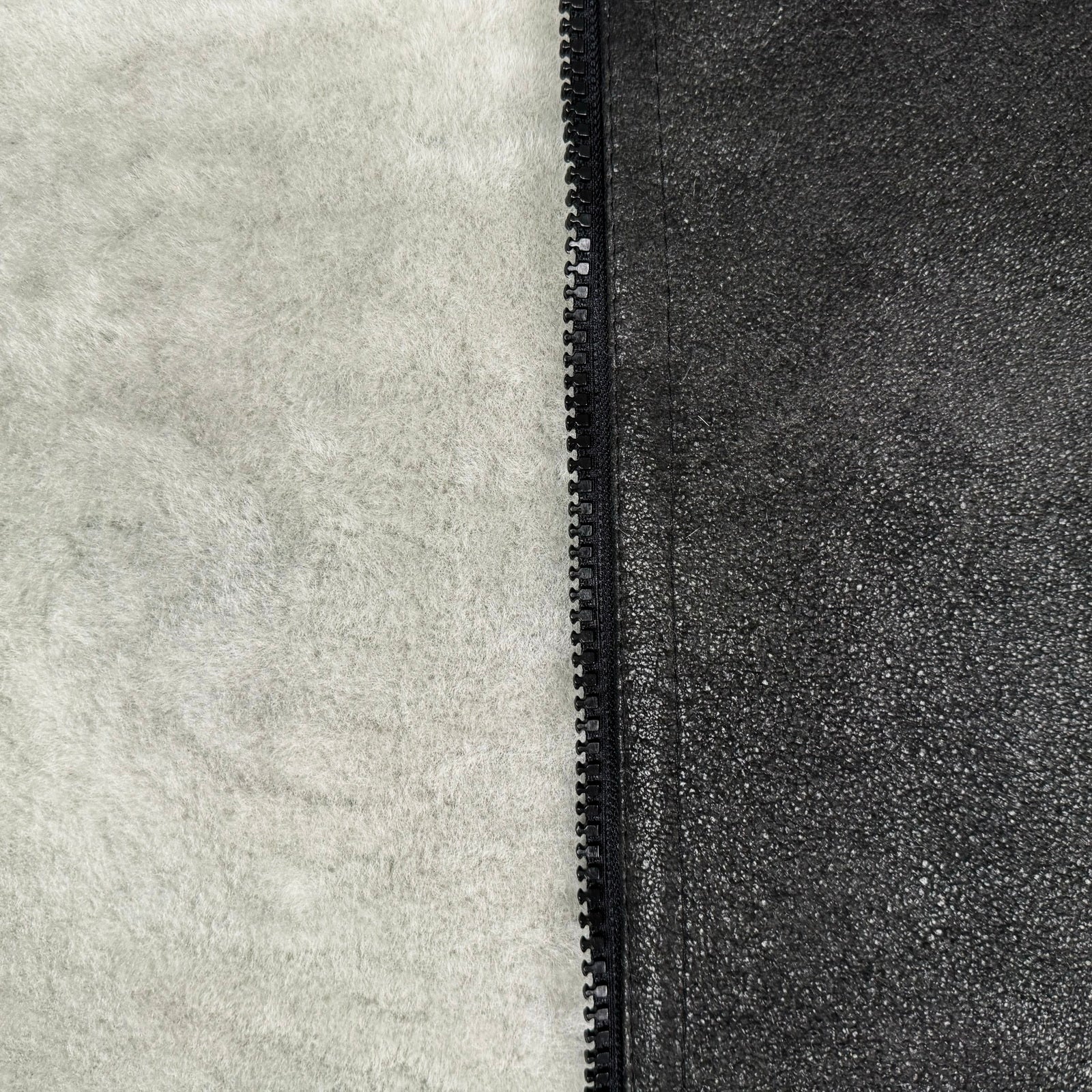 Herren Lammfell Lederweste schwarz Modell IV