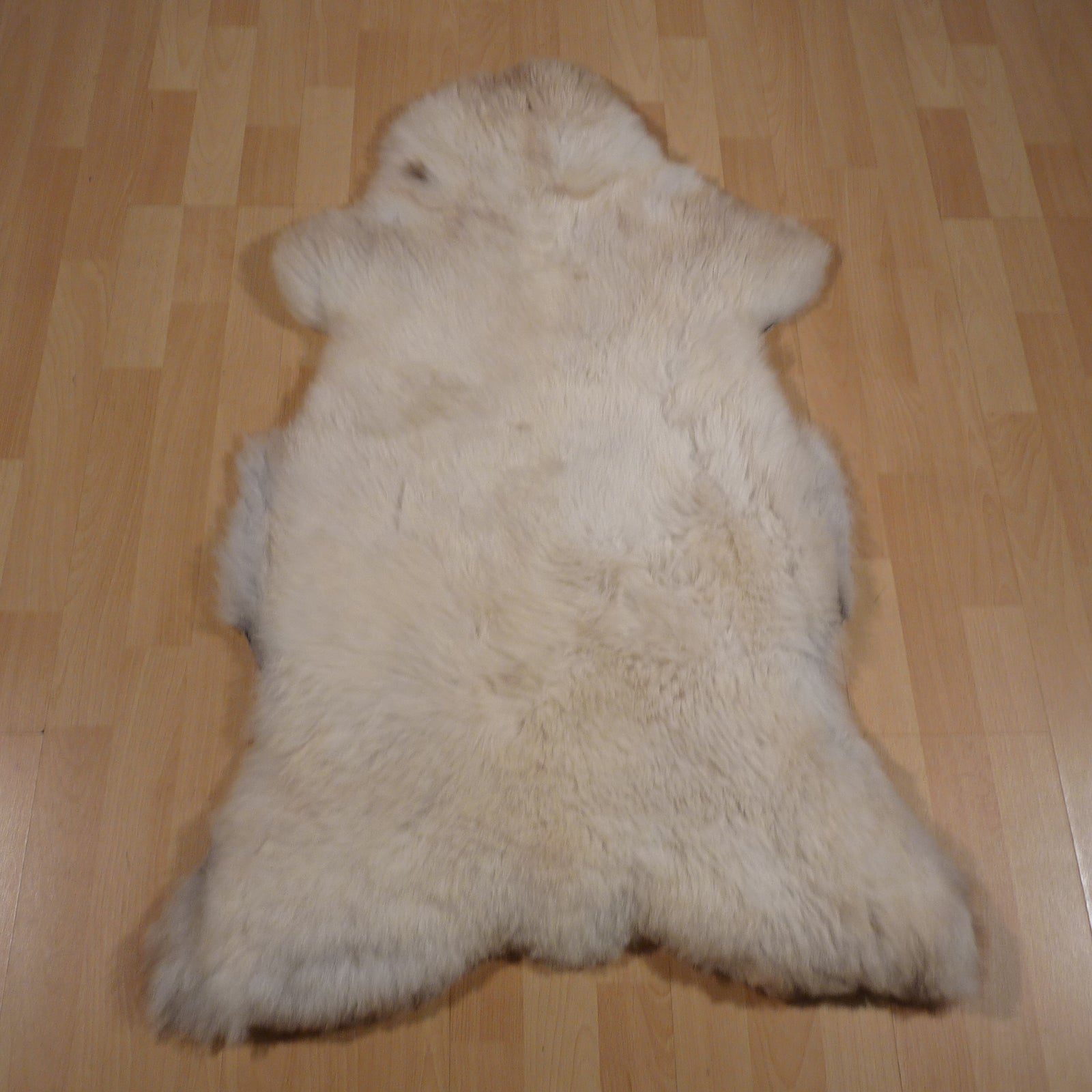 Exklusives Unikat Lammfell beige 115x70cm #15073