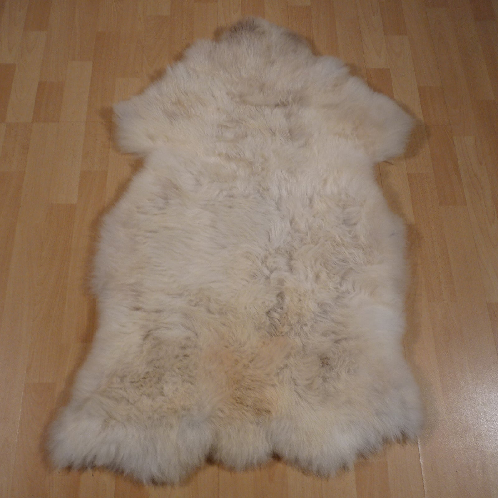 Exklusives Unikat Lammfell beige 115x70cm #15080