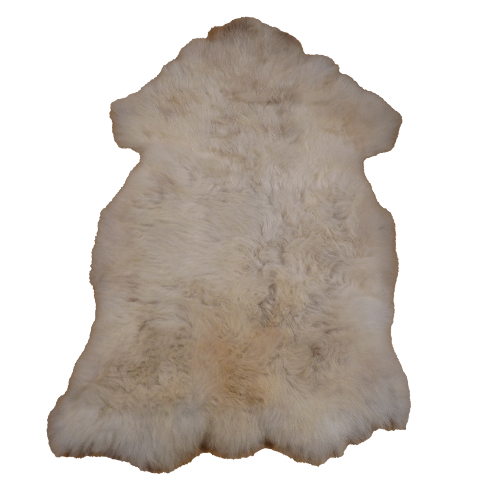 Exklusives Unikat Lammfell beige 115x70cm #15080