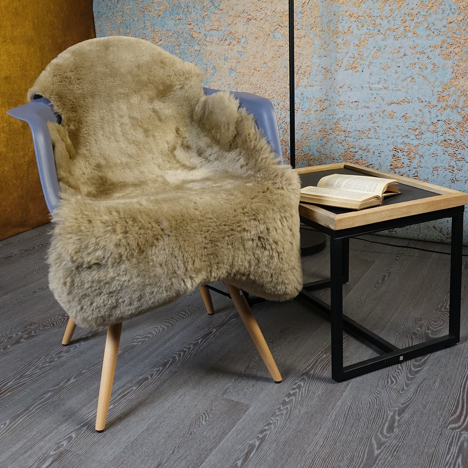 MEIWITT® Kurzhaar Lammfell, Schaffell hellbraun kashmir