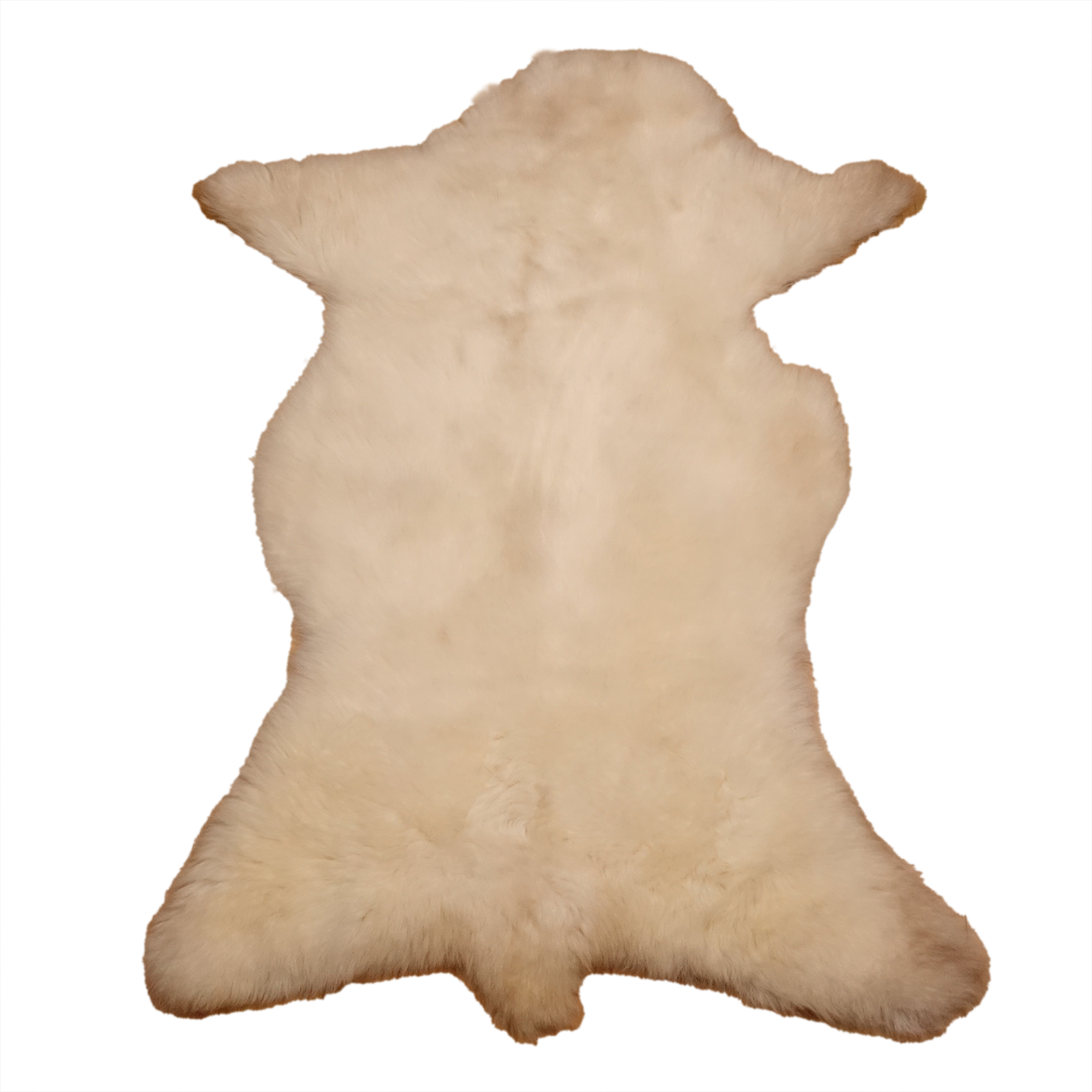 Exklusives Unikat Lammfell creme 105x60cm #15879