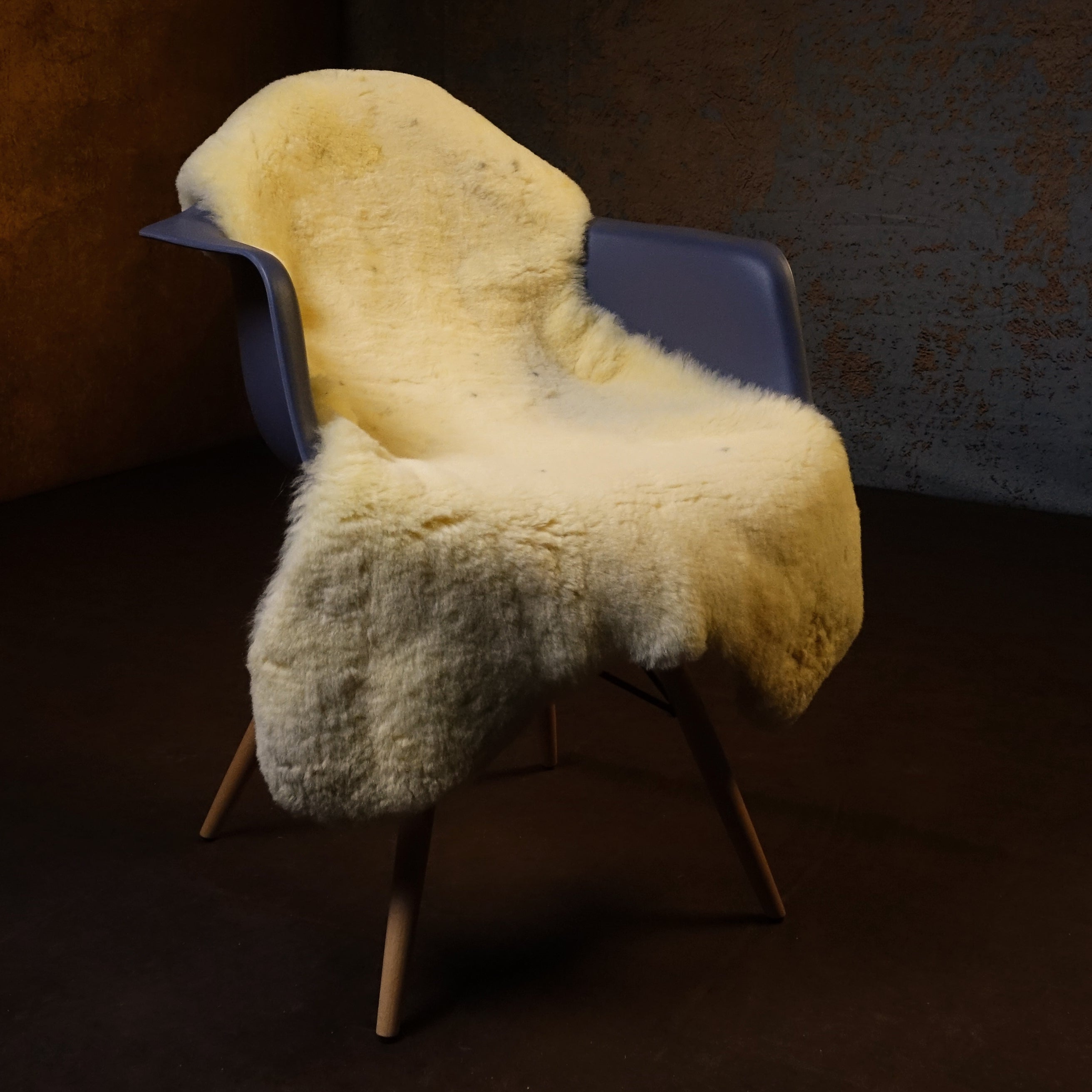 Exklusives Unikat Kurzhaar Lammfell medizinisch gegerbt 120x60cm #15878