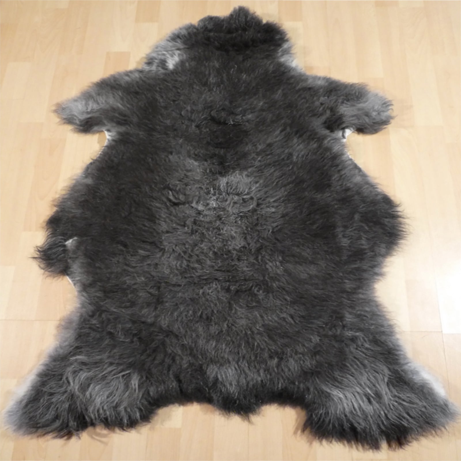 Heidschnuckenfell grau 120x85cm #13233