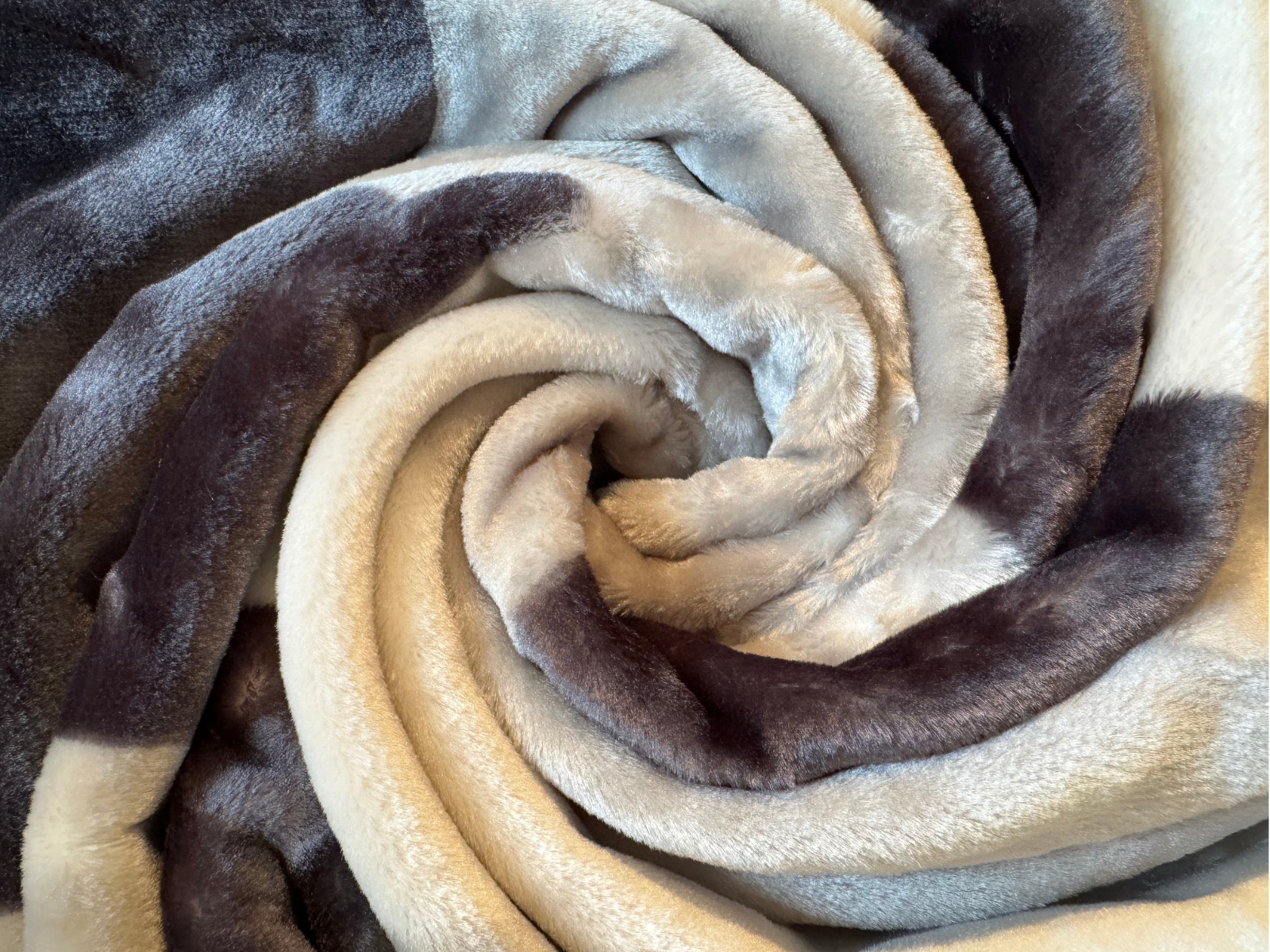 Kuscheldecke Tagesdecke Wohndecke Motiv Karo