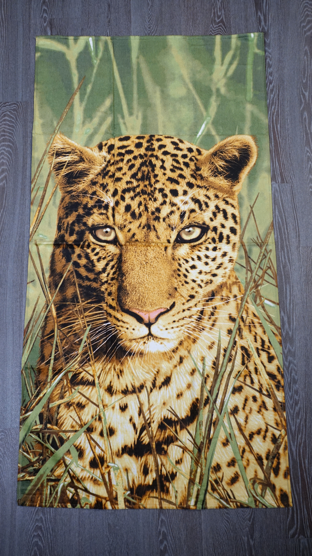Handtuch Strandtuch Badehandtuch Saunatuch Motiv Leopard 150x70cm