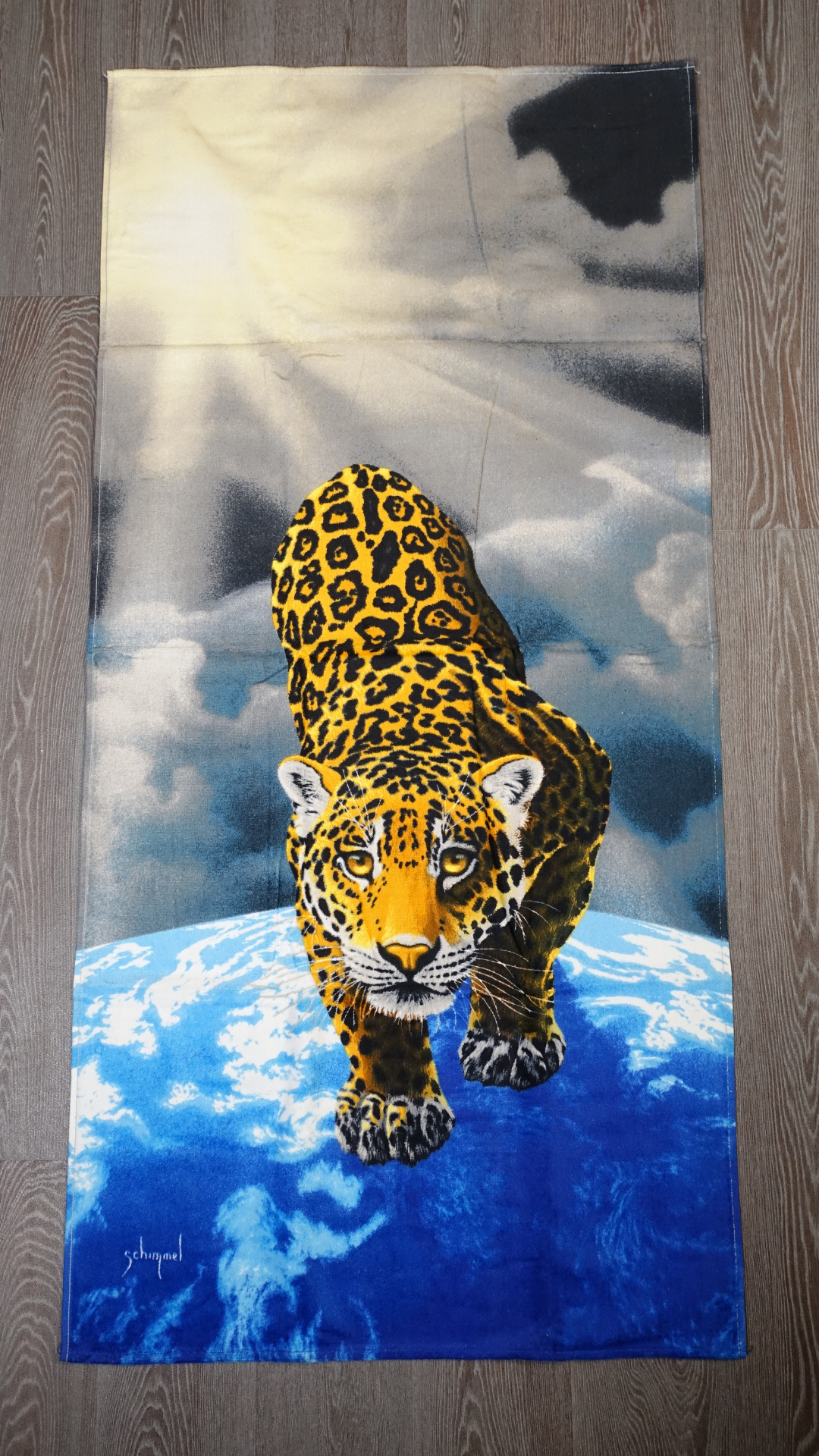 Handtuch Strandtuch Badehandtuch Saunatuch Motiv Leopard 150x70cm