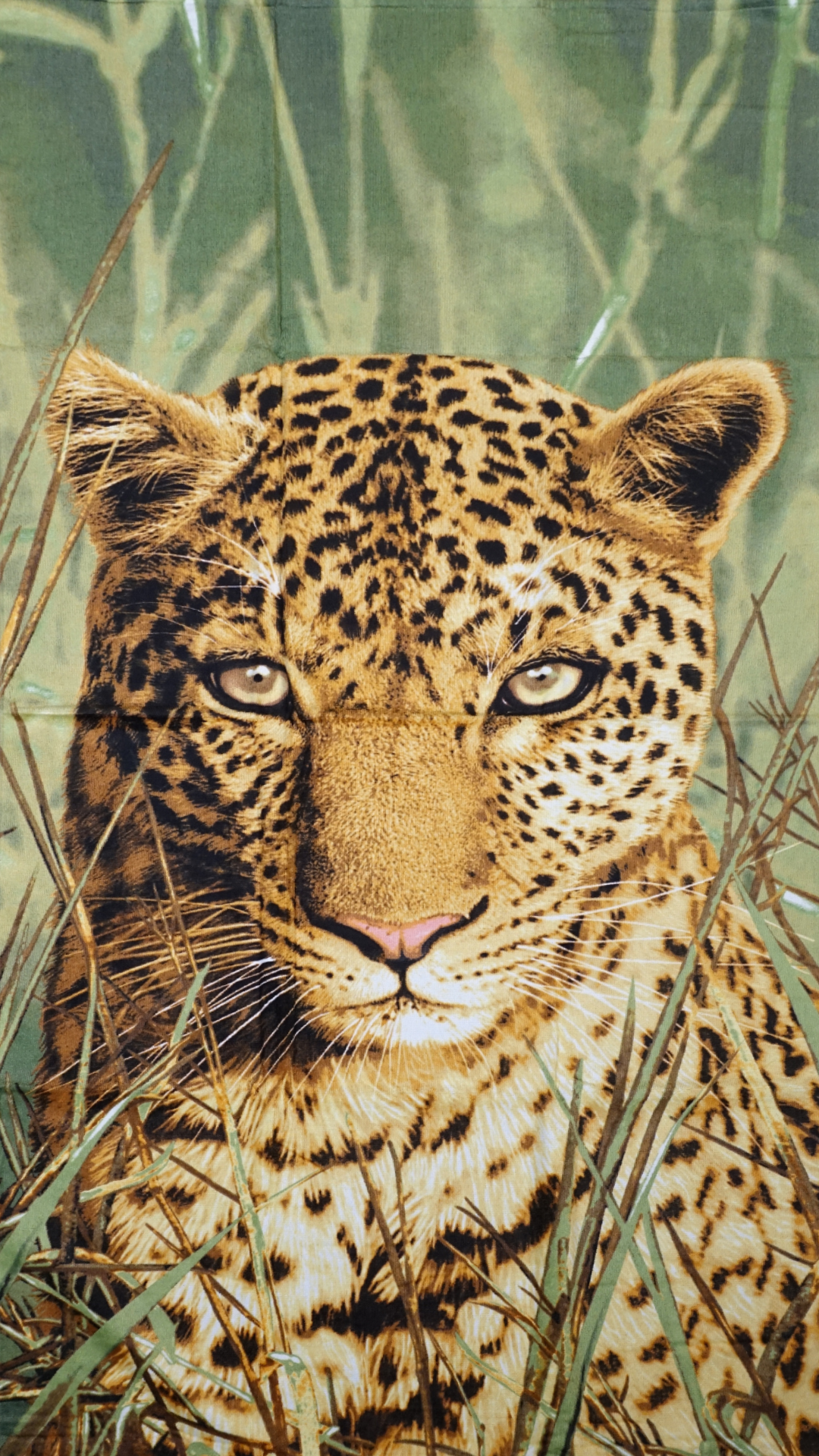 Handtuch Strandtuch Badehandtuch Saunatuch Motiv Leopard 150x70cm