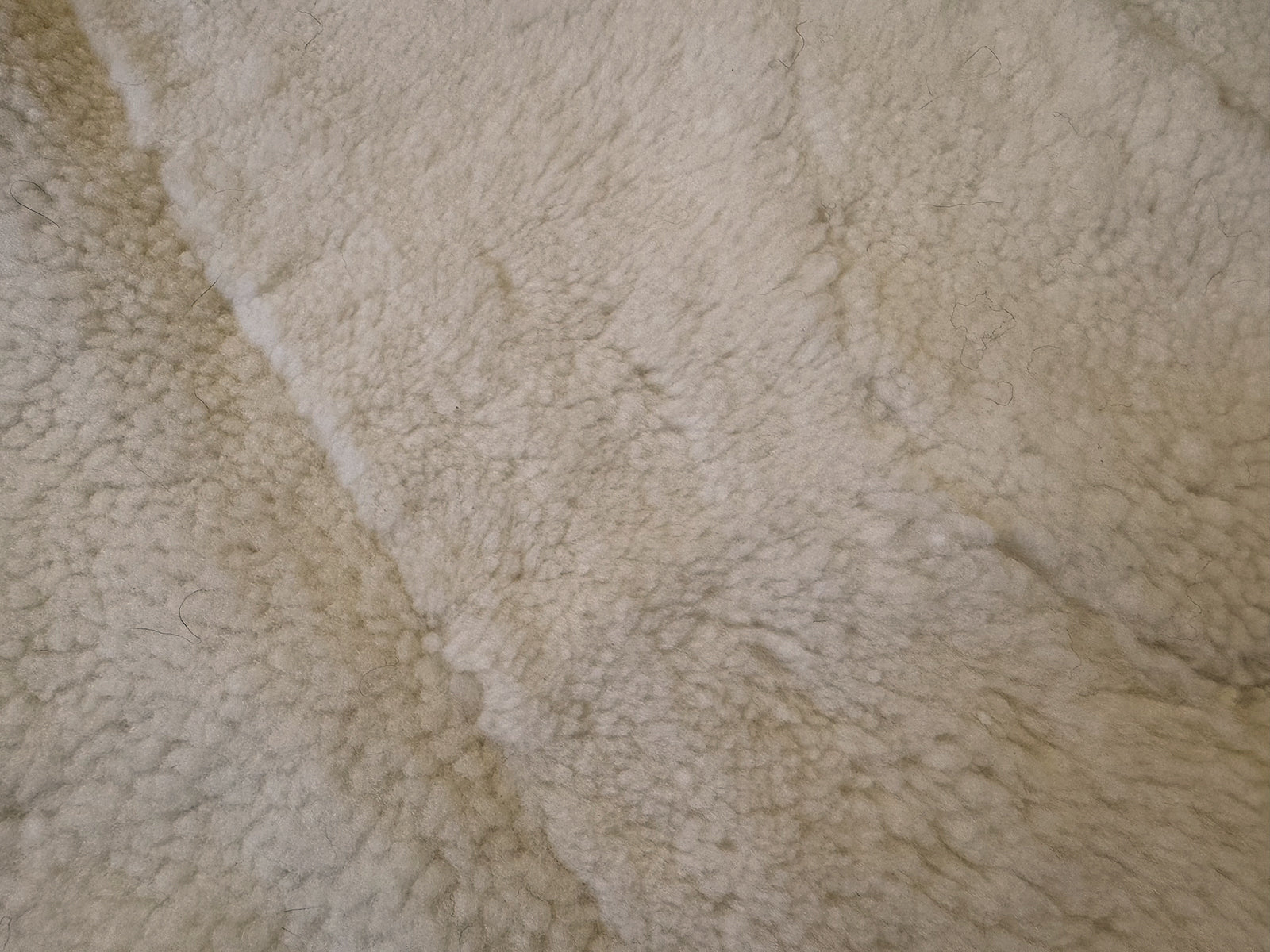 Echter Pelzläufer PL-277 Fellläufer Lammfellläufer 160x60cm weiß