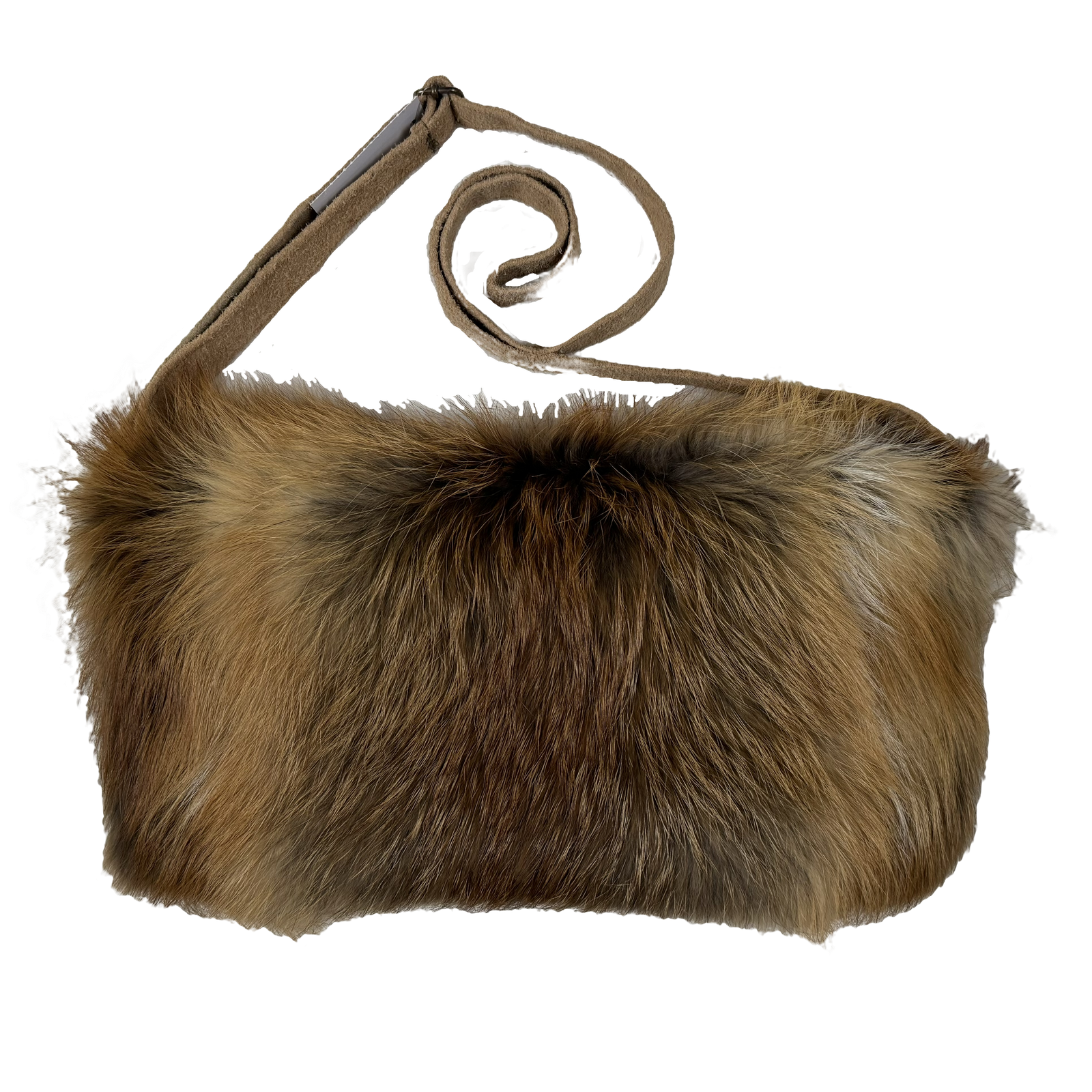 MEIWITT® XL Handwärmer Muff aus echtem Rotfuchsfell