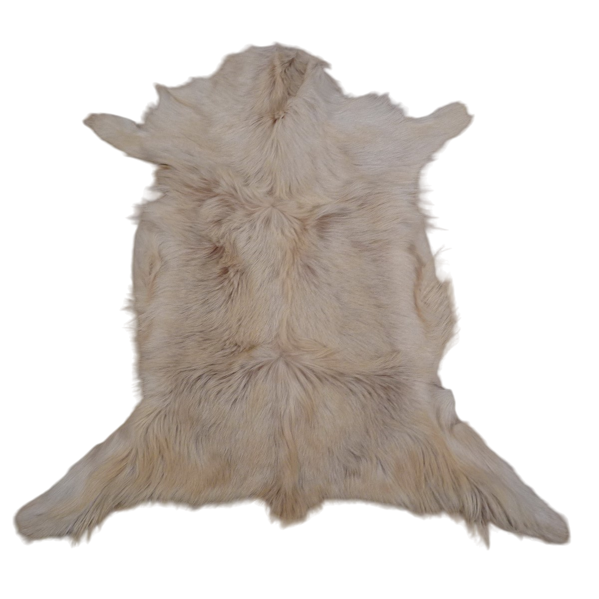 Ziegenfell beige 80x50cm #132