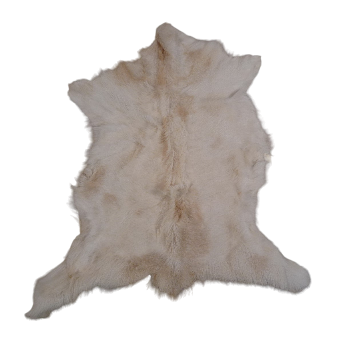 Ziegenfell beige 85x55cm #134