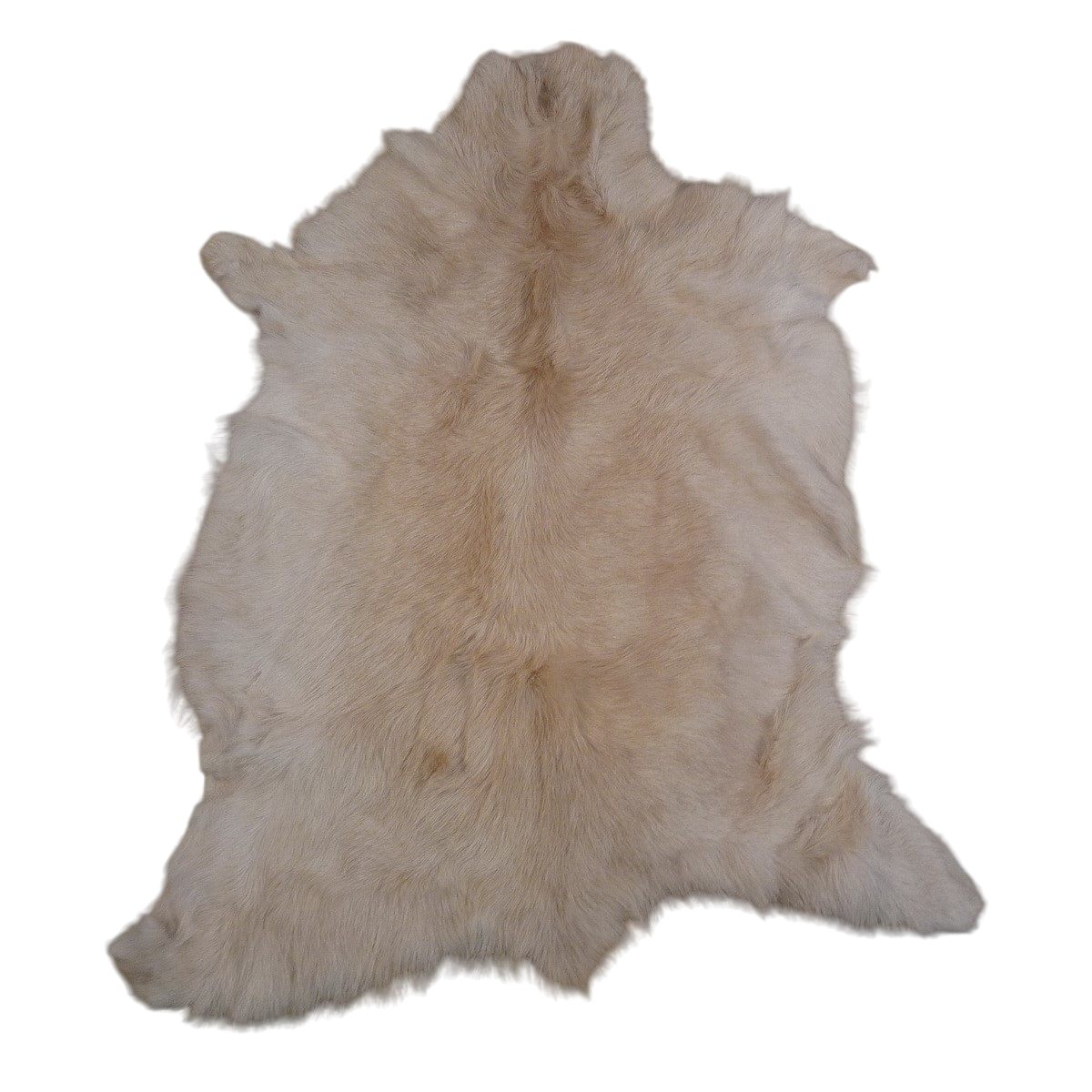 Ziegenfell beige 100x70cm #137