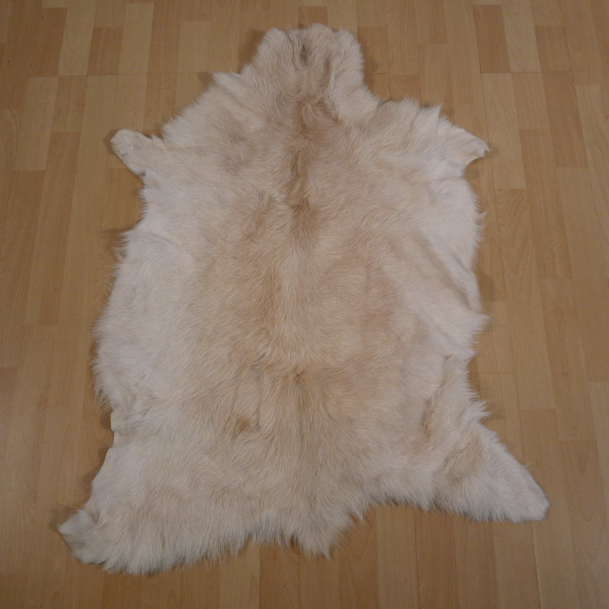 Ziegenfell beige 100x70cm #137