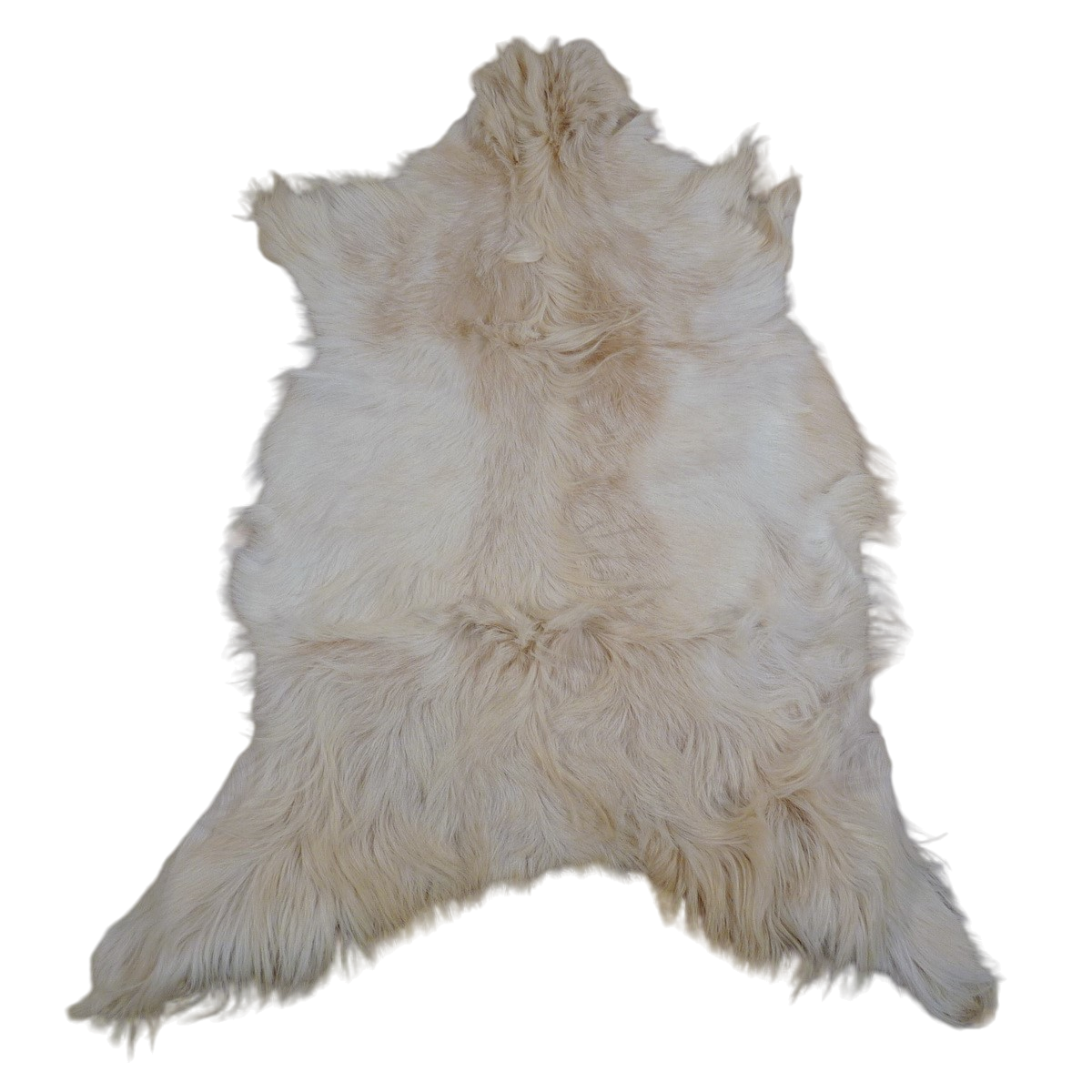 Ziegenfell beige 100x60cm #138