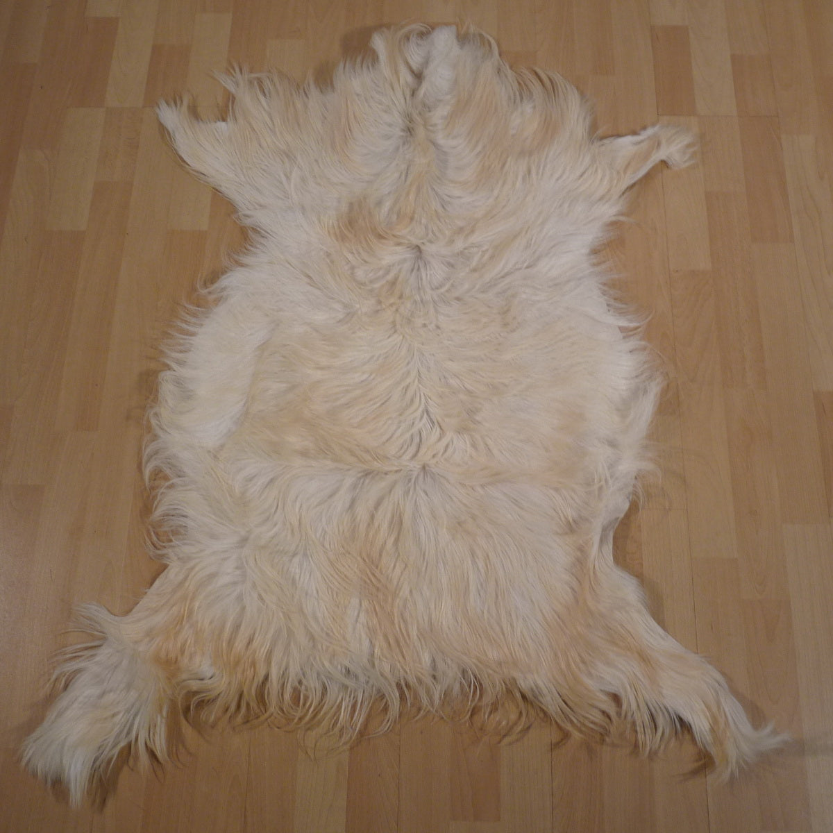 Ziegenfell beige 105x65cm #139