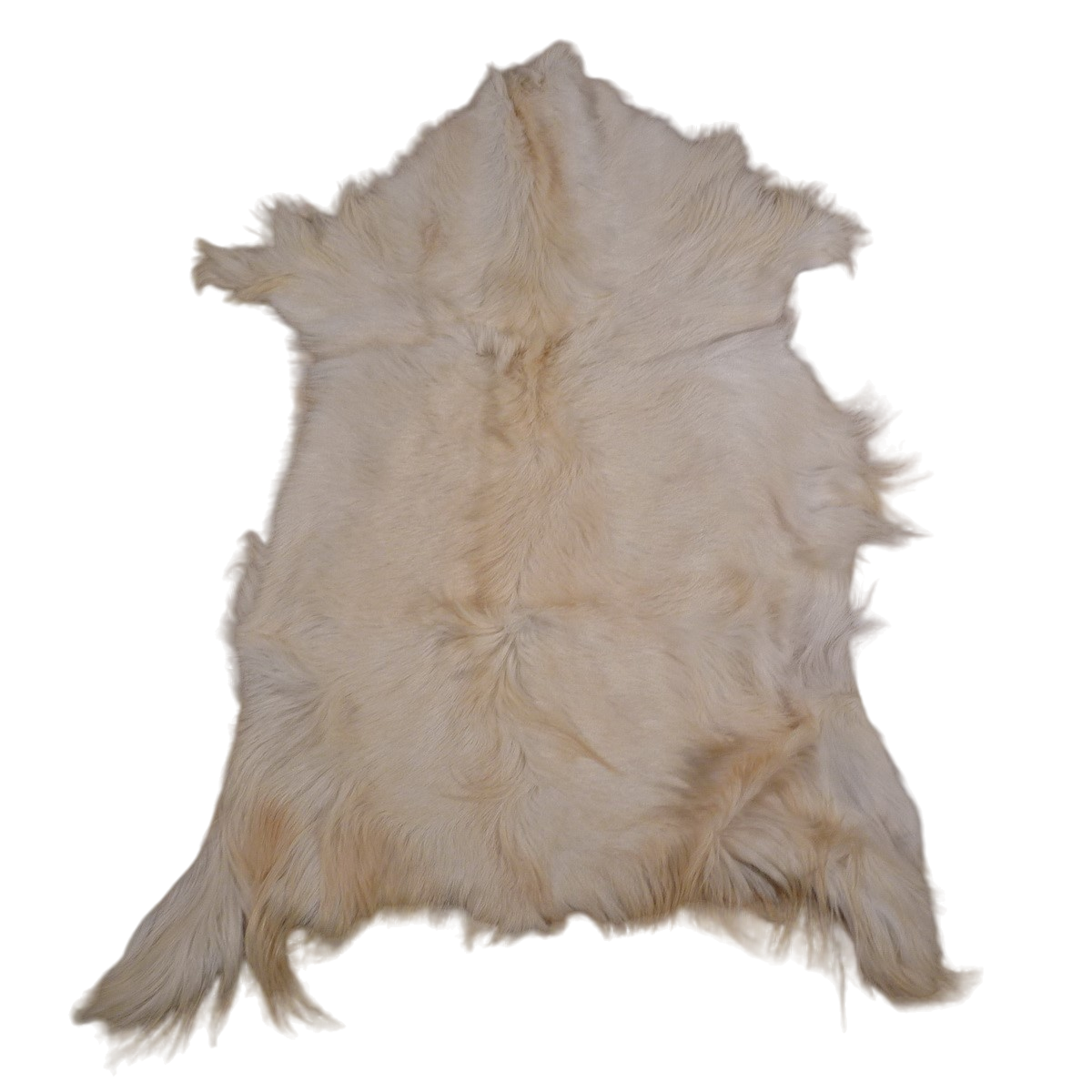 Ziegenfell beige 100x65cm #151