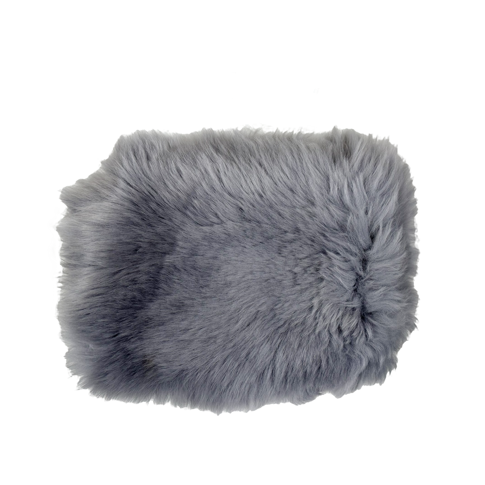 MEIWITT® Handwärmer Muff aus echtem Lammfell hellgrau