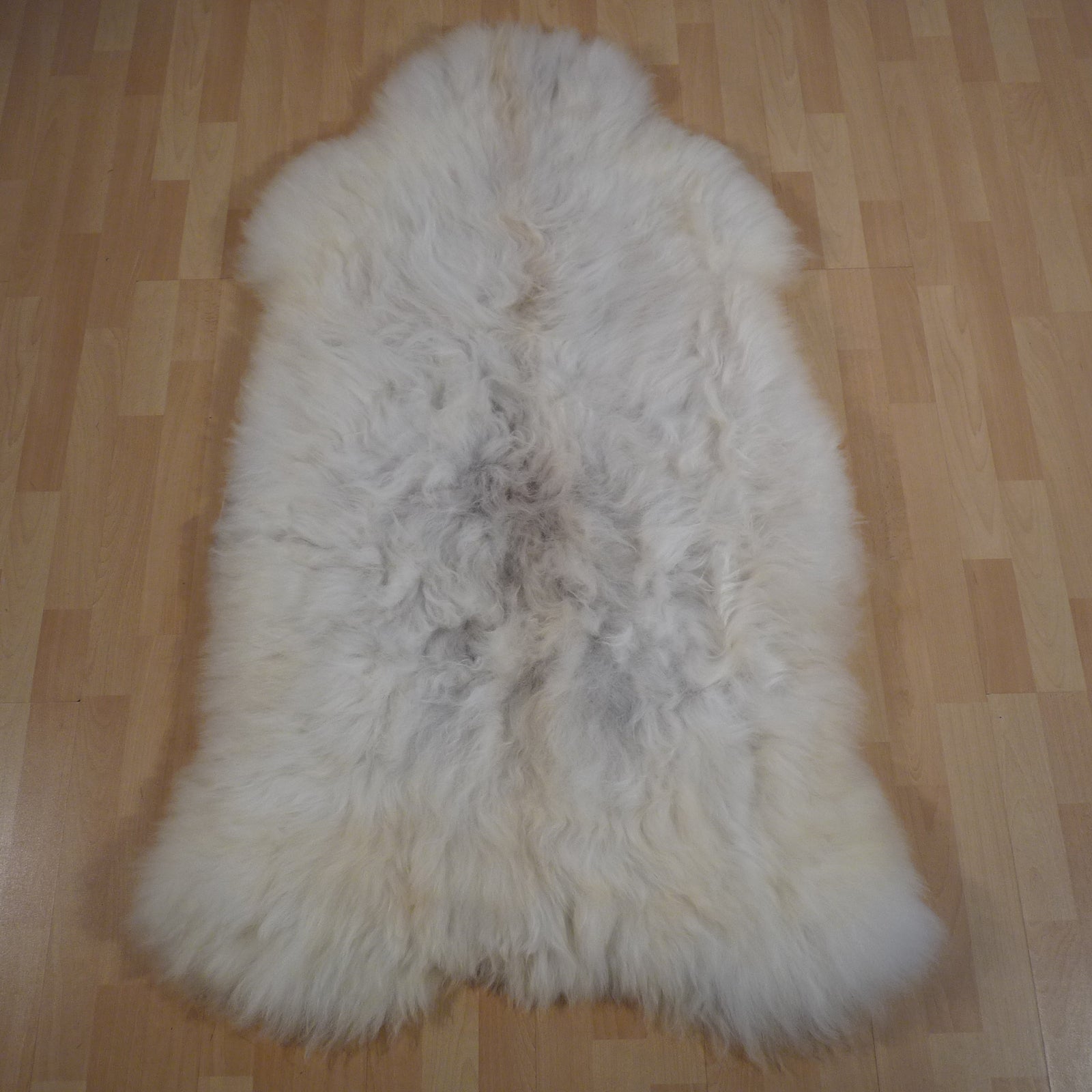 Exklusives Unikat Schaffell beige - braun 155x90cm #15831