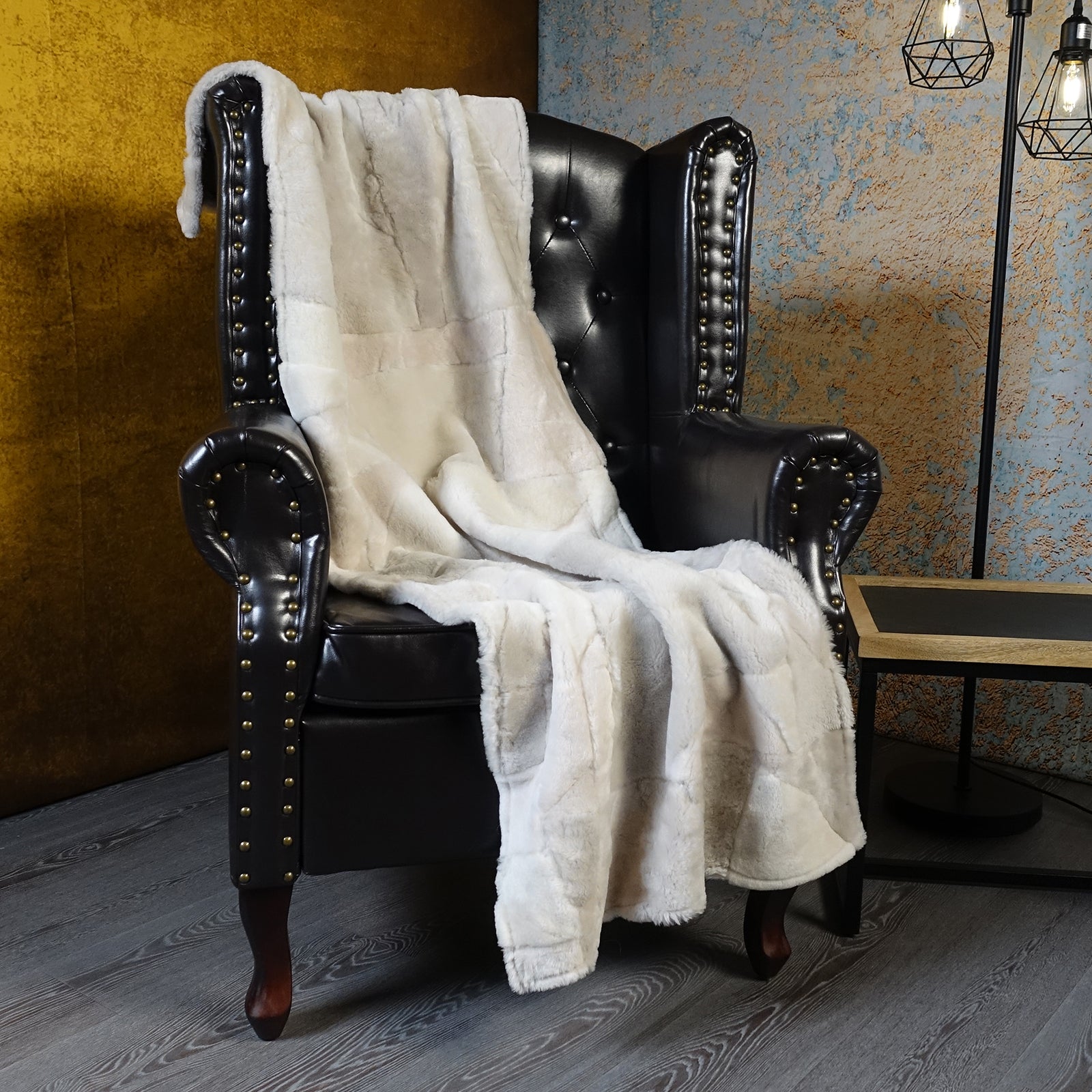 Echter Pelzläufer PL-278 Fellläufer Lammfellläufer 160x60cm creme - weiß - kurzhaar