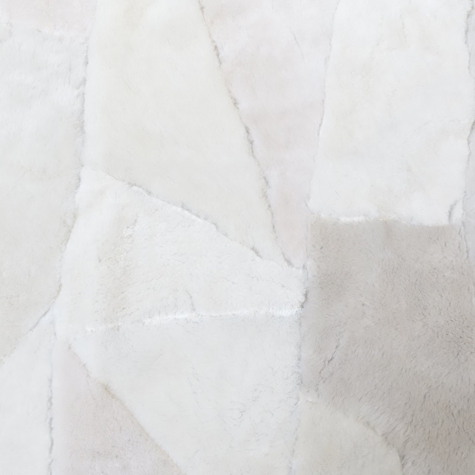 Echter Pelzläufer PL-278 Fellläufer Lammfellläufer 160x60cm creme - weiß - kurzhaar