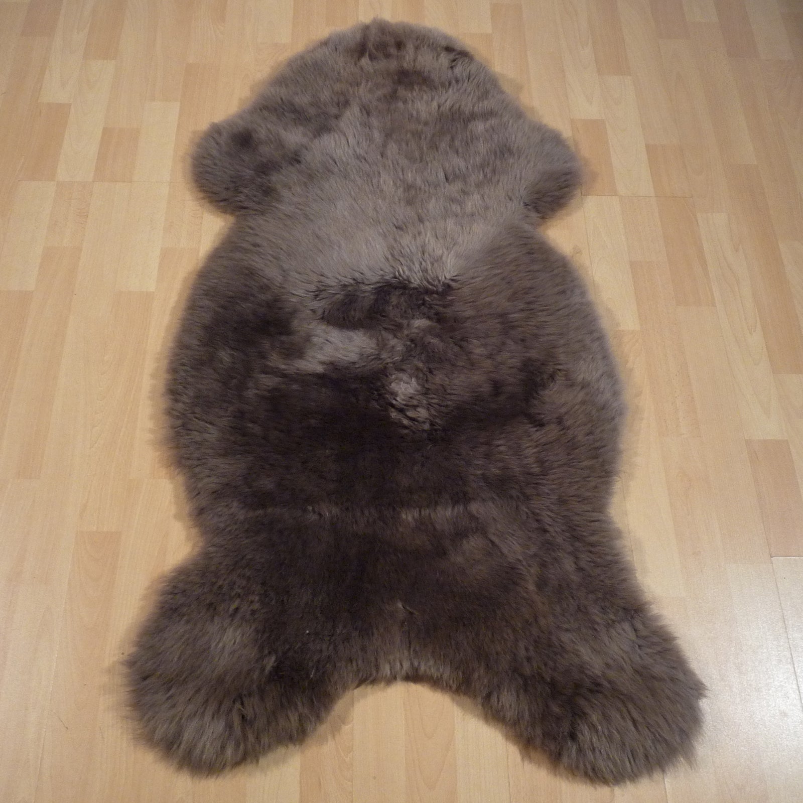 Exklusives Unikat Schaffell braun 135x70cm #15138