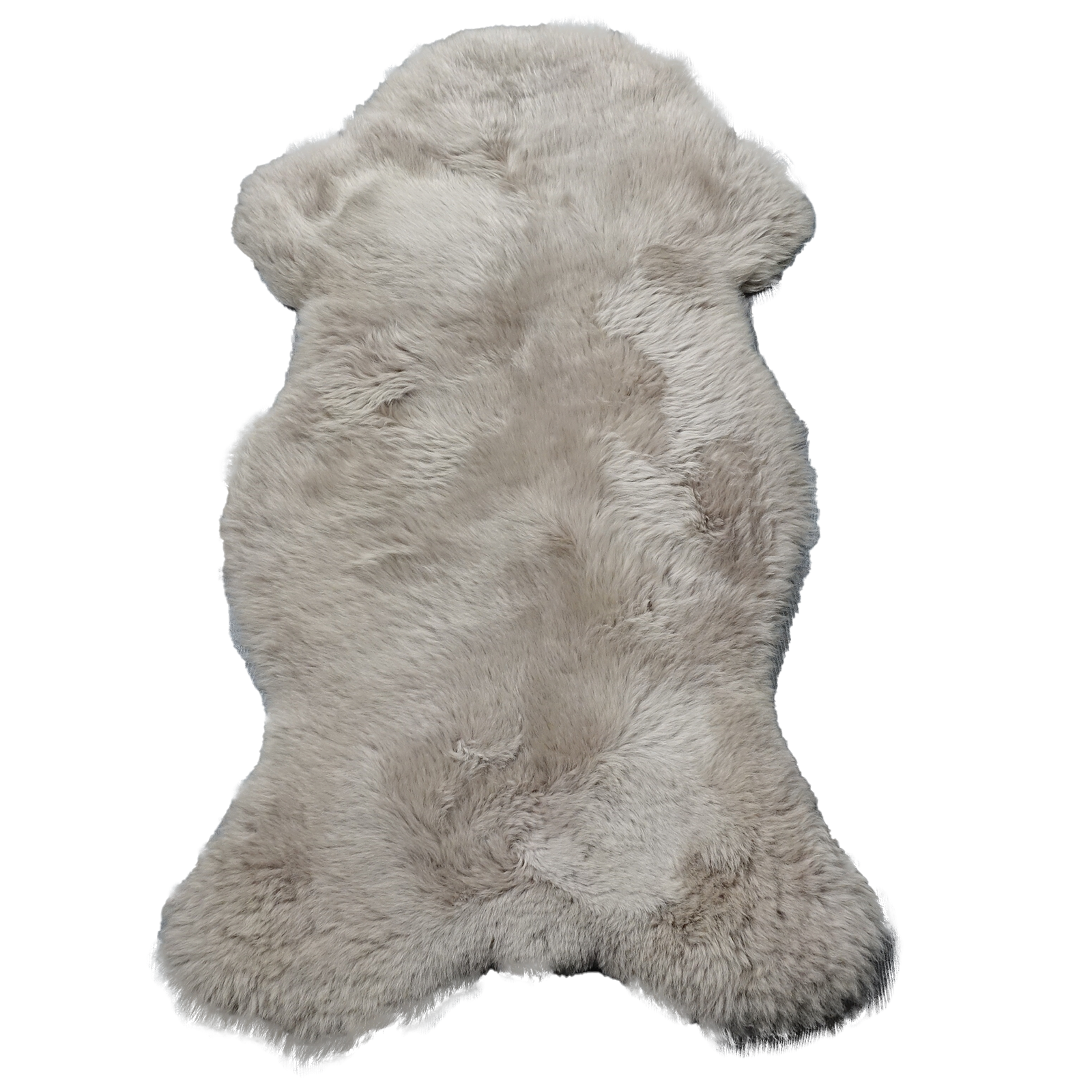 Exklusives Unikat Schaffell beigebraun 120x65cm #15894